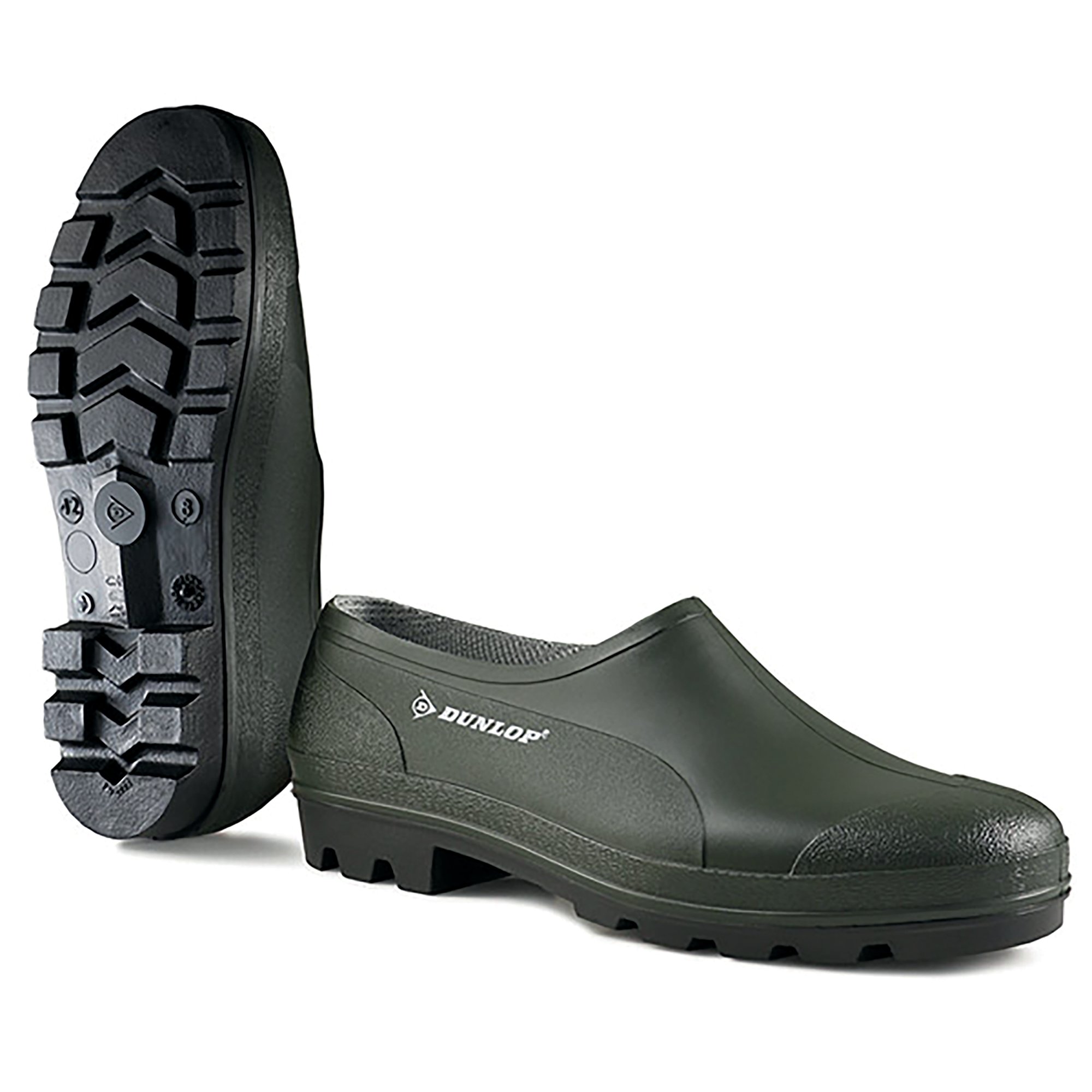 DUNLOP WELLIE WPF SHOE 1PR GREEN 8