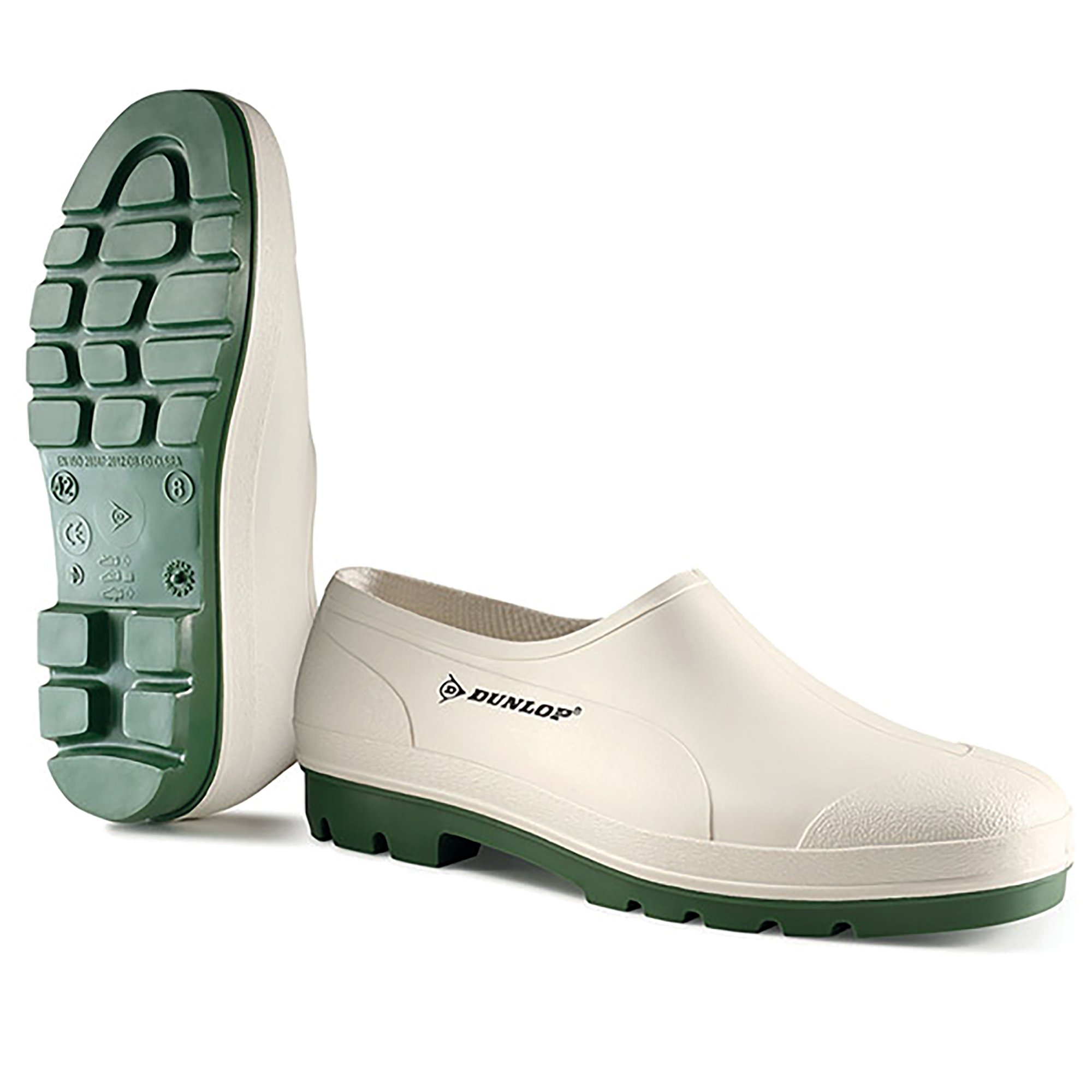 DUNLOP WELLIE WPF SHOE 1PR WHITE 7