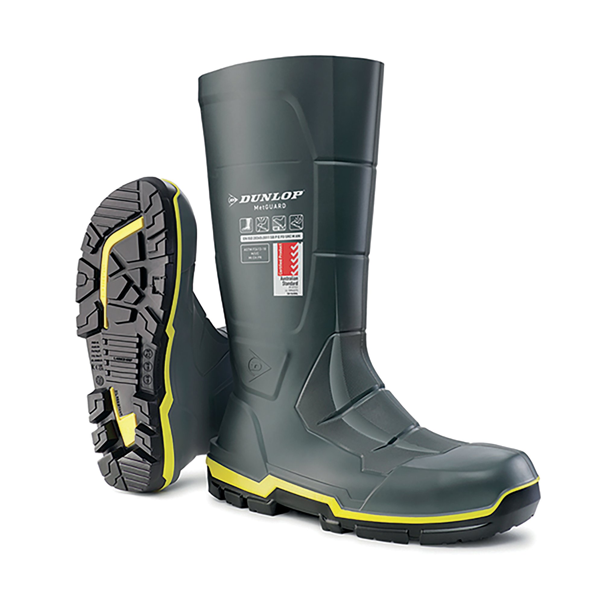 ACIFORT METGUARD SAFBOOTS 1PR GRY 12