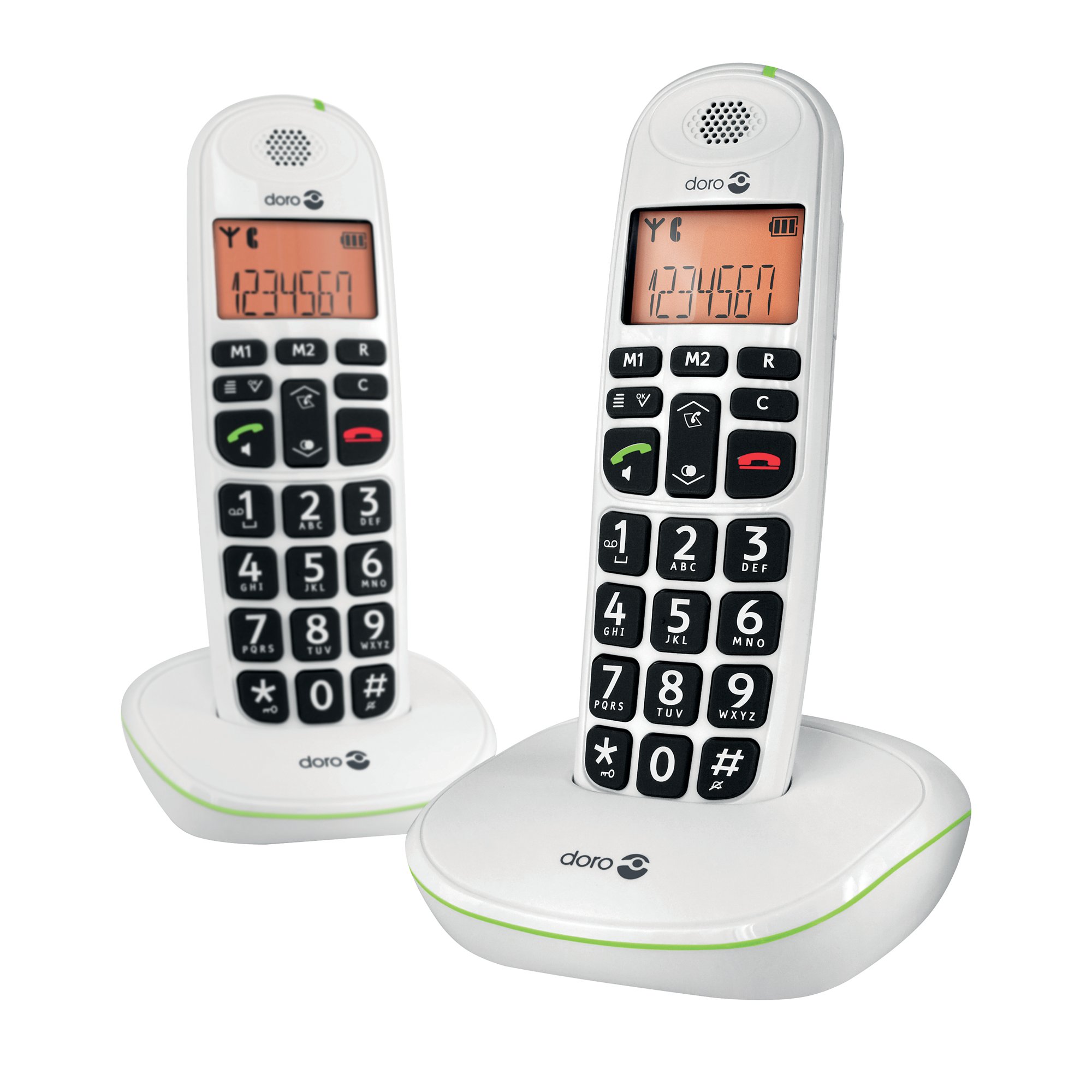 DORO BIG BUTTON DIGI C/LESS TWIN PK
