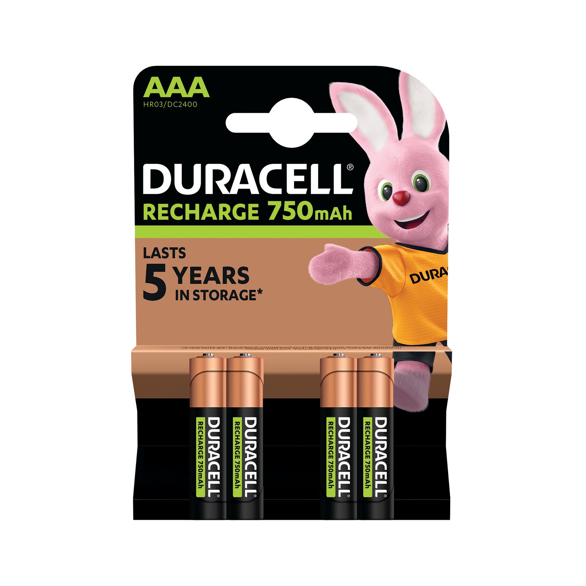 DURACELL STAYCHARGED ENTRY AAA PK4