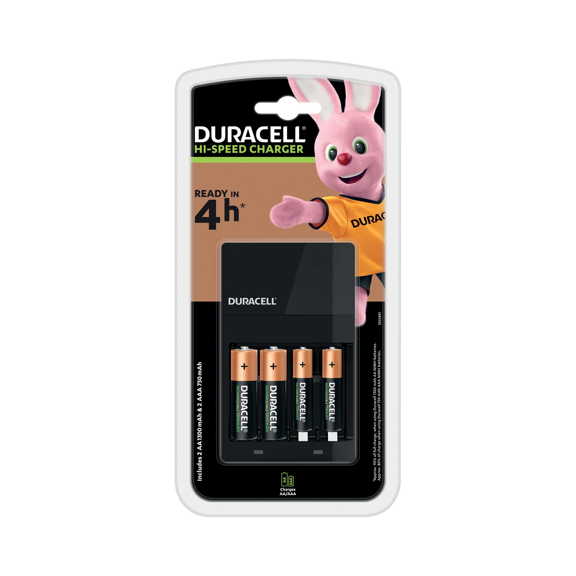 DURACELL BAT CHARGER CEF14 + AA/AAA