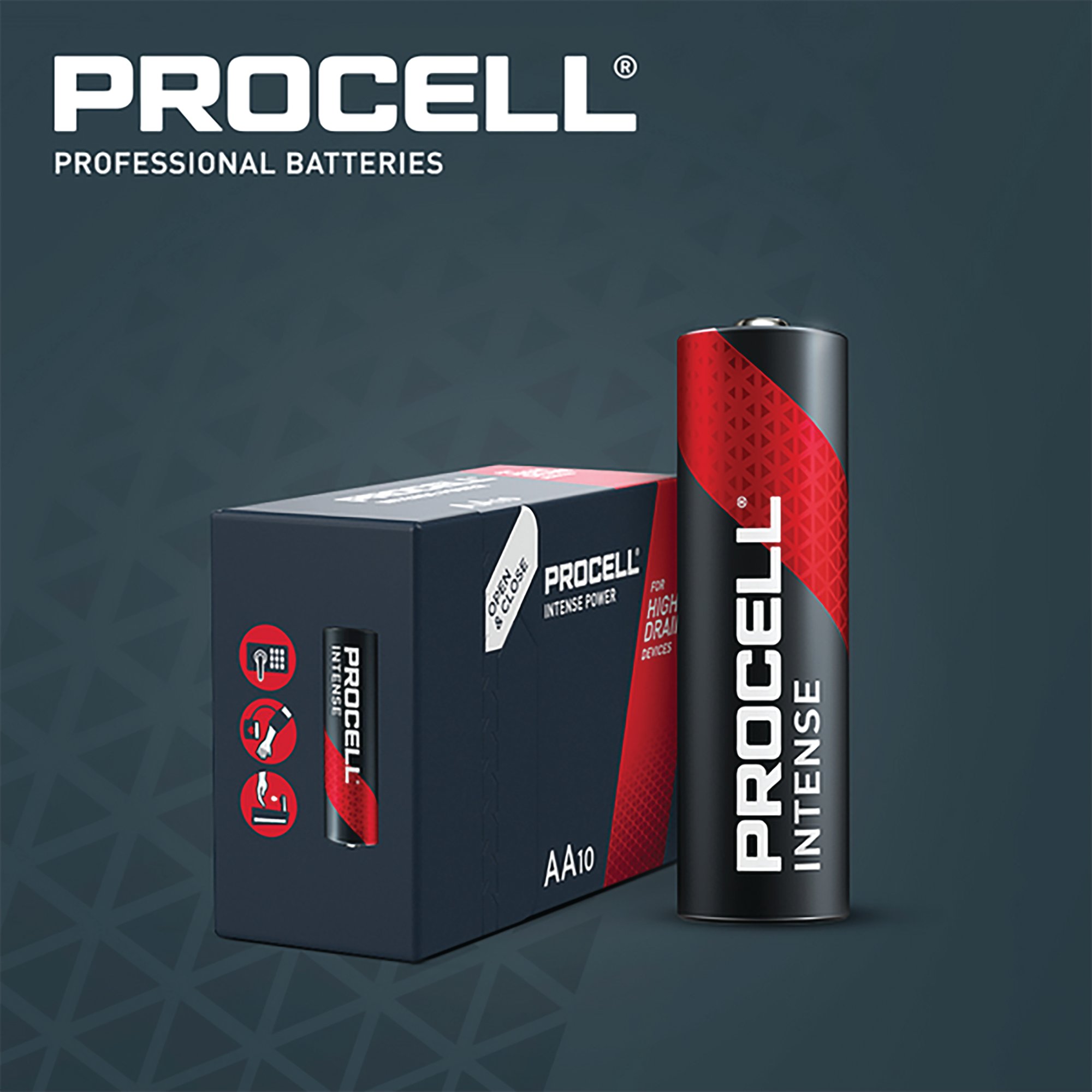 DURACELL PROCELL INTENSE 1.5 AA PK10