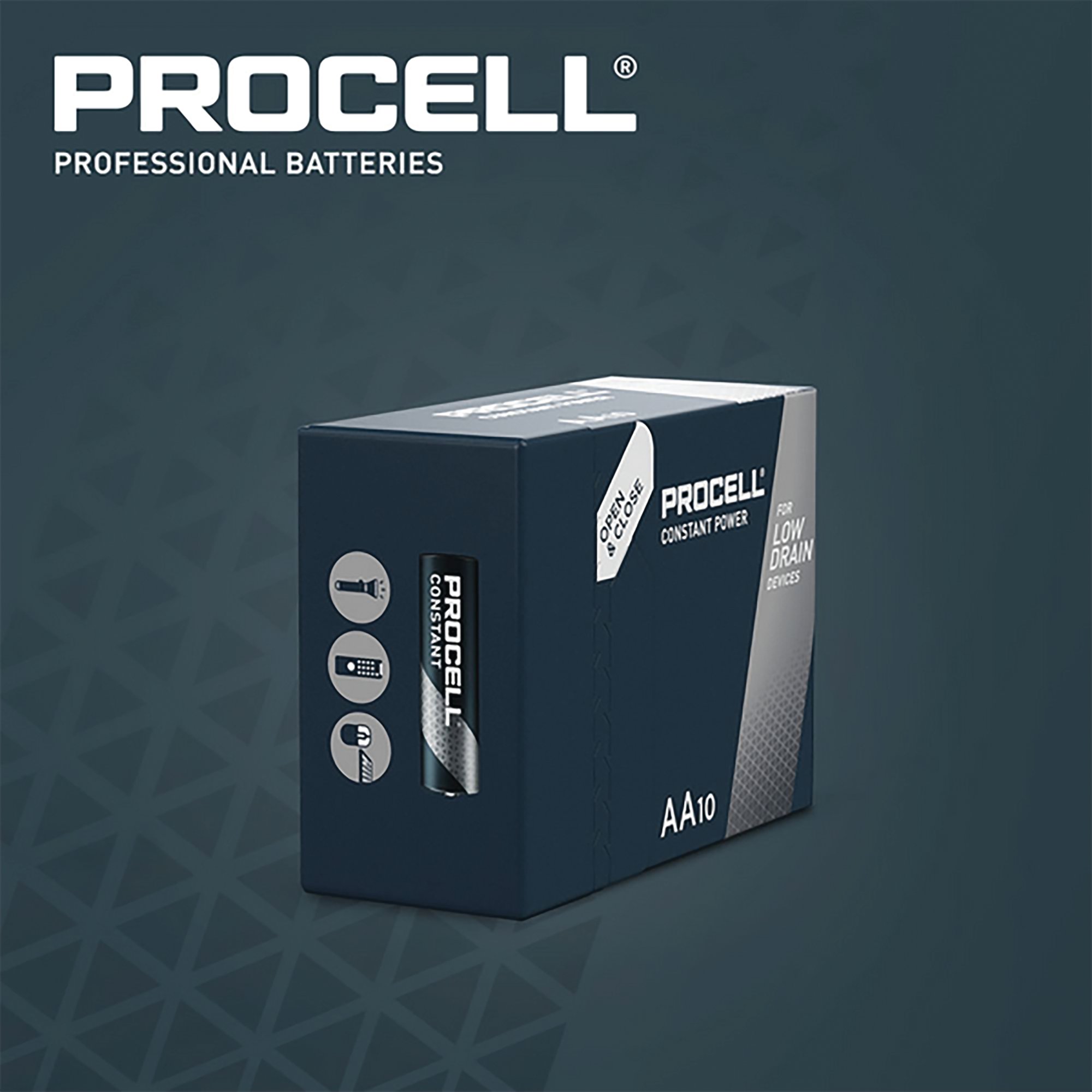 DURACELL PROCELL CONSTANT AA PK10