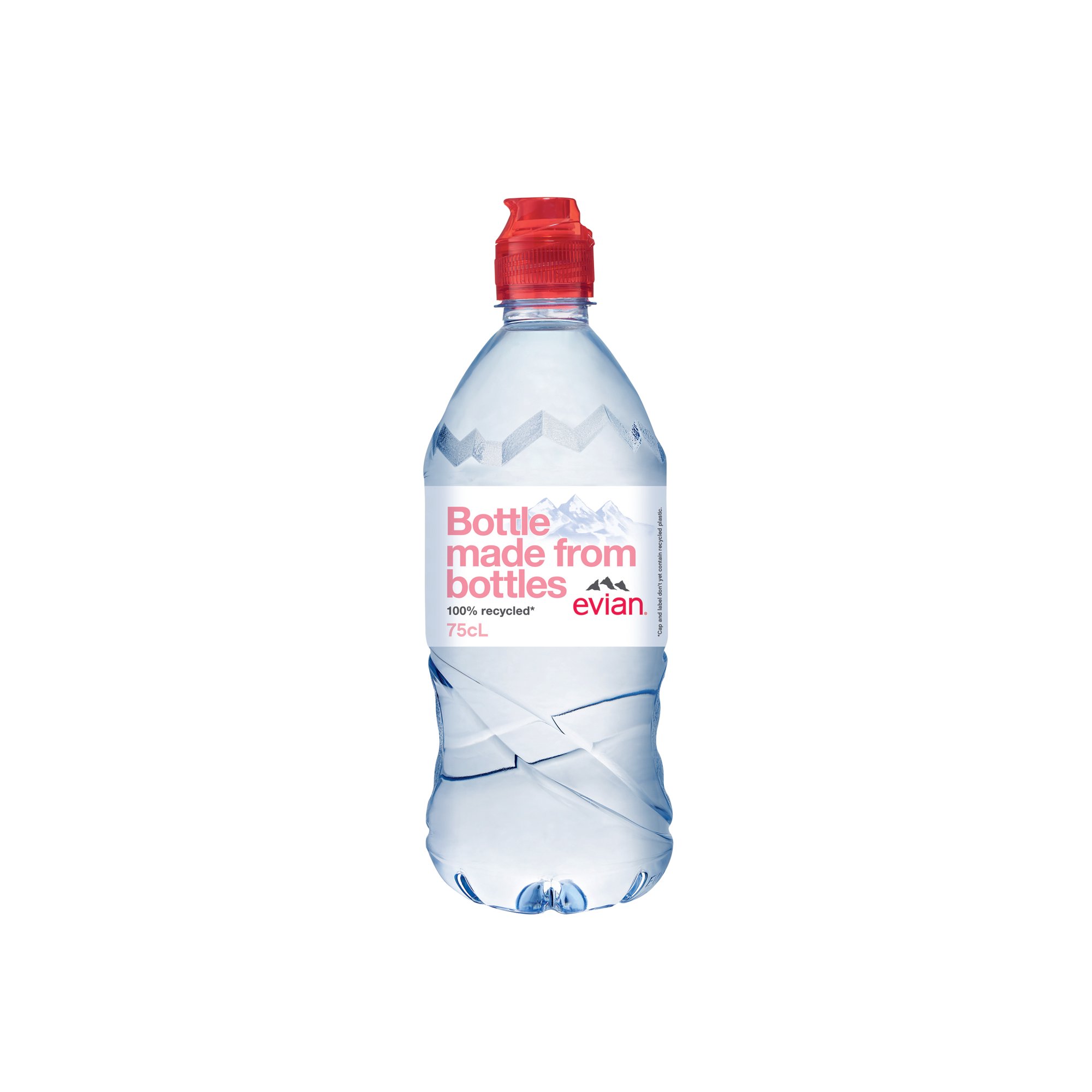 EVIAN MINERAL WATER 75CL PK12