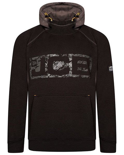 JCB HORTON HOODIE BLACK/GREY S