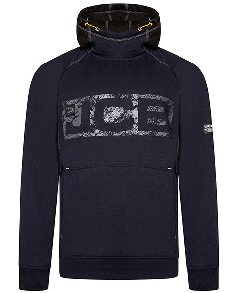 JCB HORTON HOODIE NAVY/BLACK M