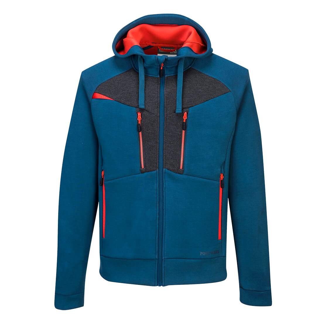 DX4 ZIPPED HOODIE METRO BLUE L