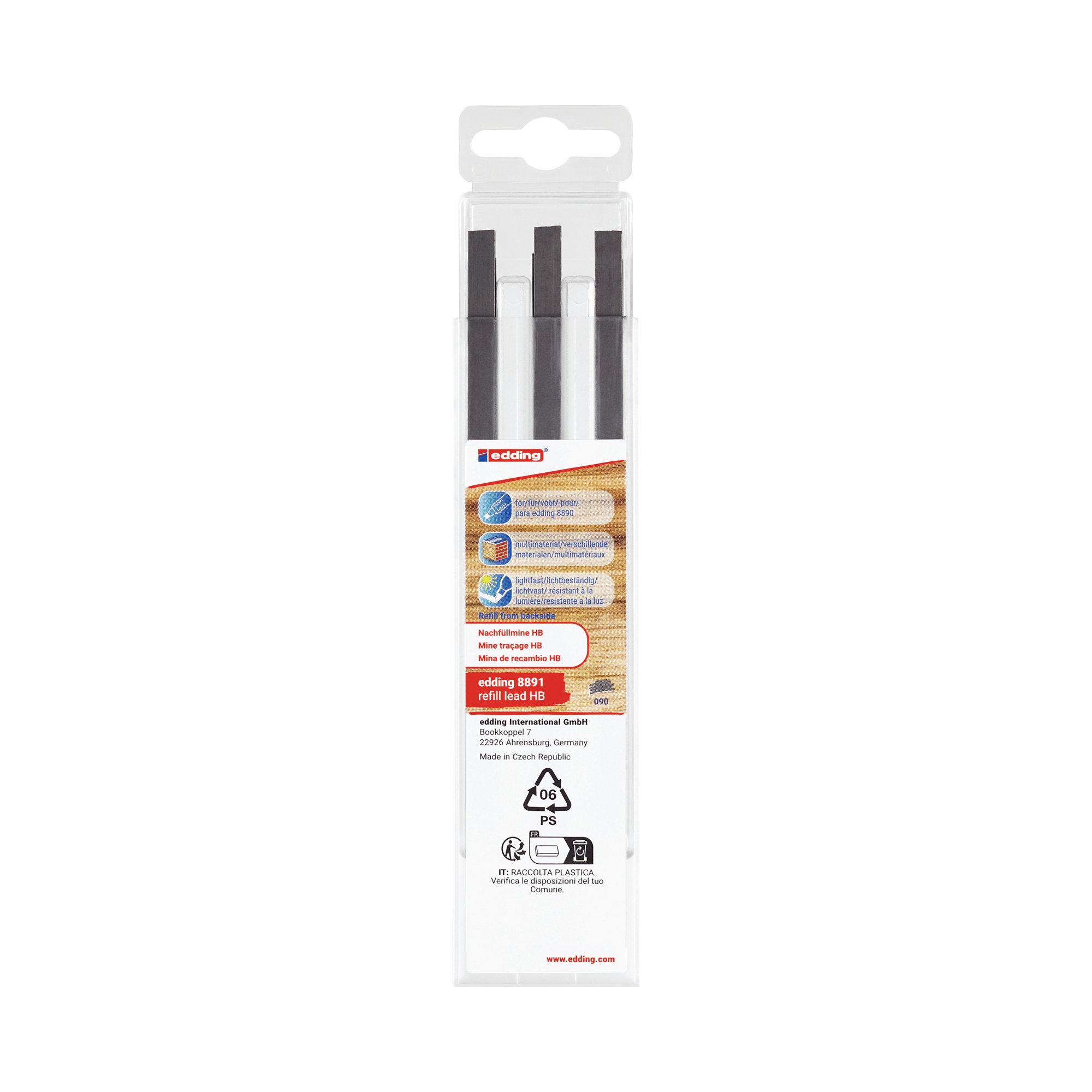 8891 REFILL LEAD HB PK6