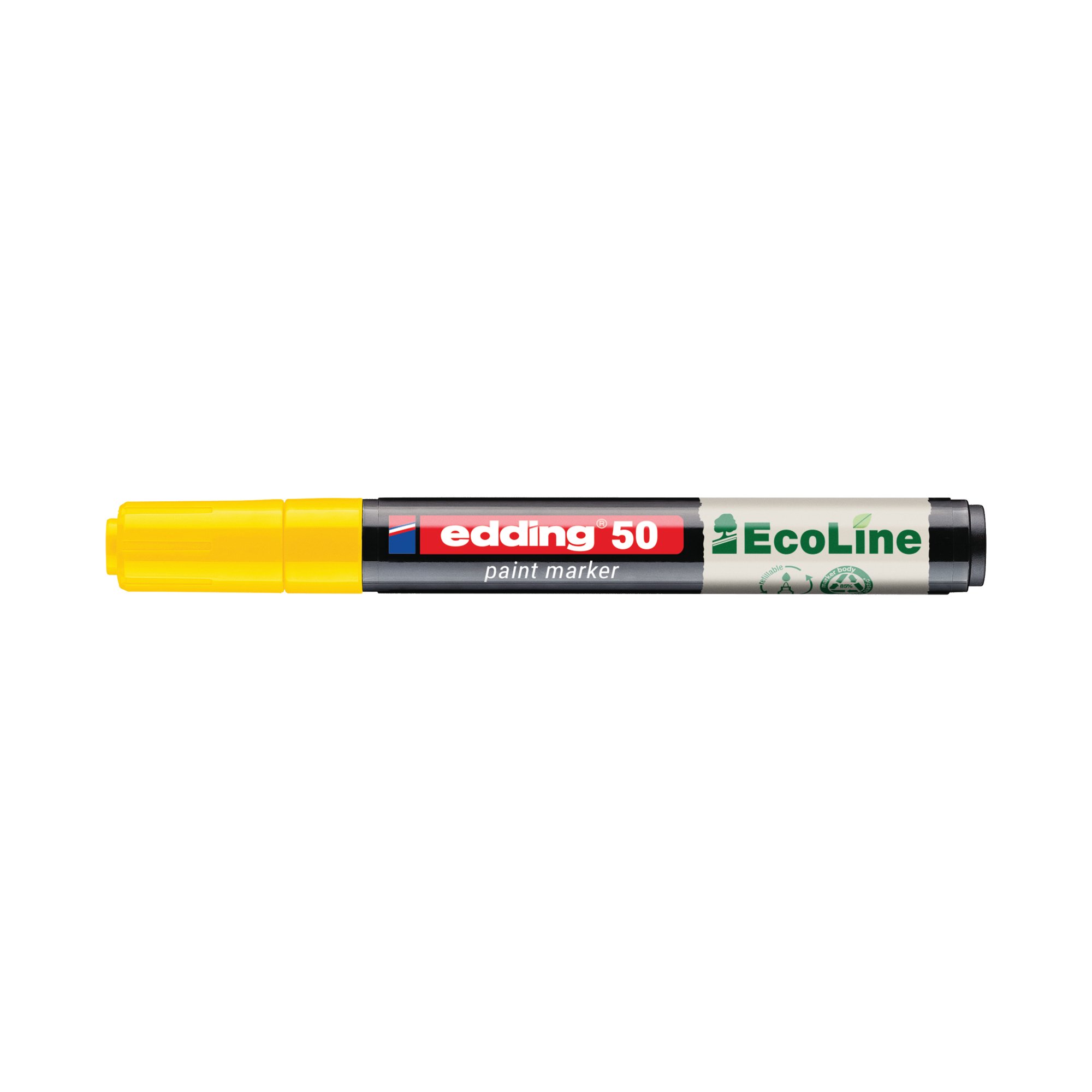 EDDING E-50 PAINT MARKER YLW PK10