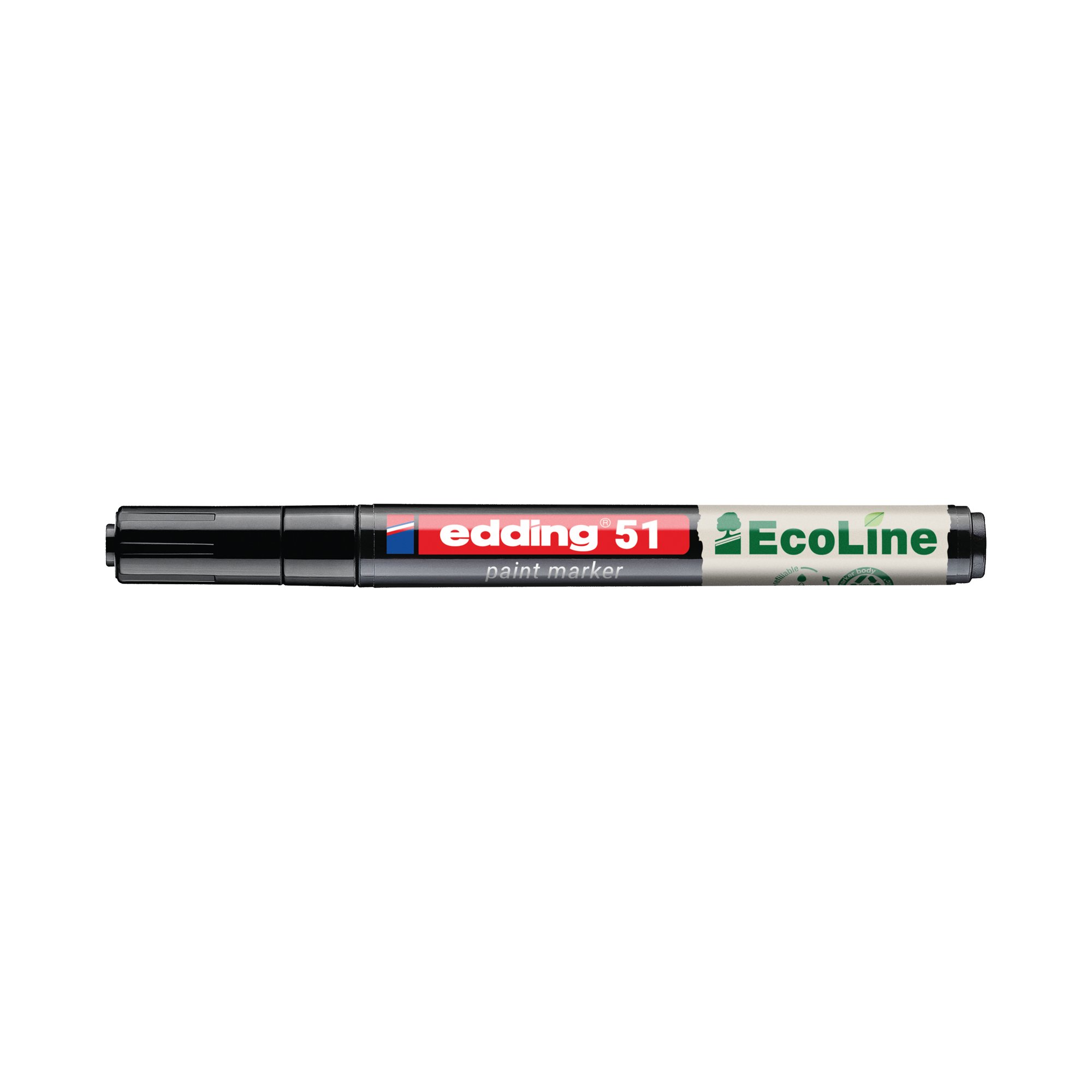 EDDING E-51 PAINT MARKER BLK PK10