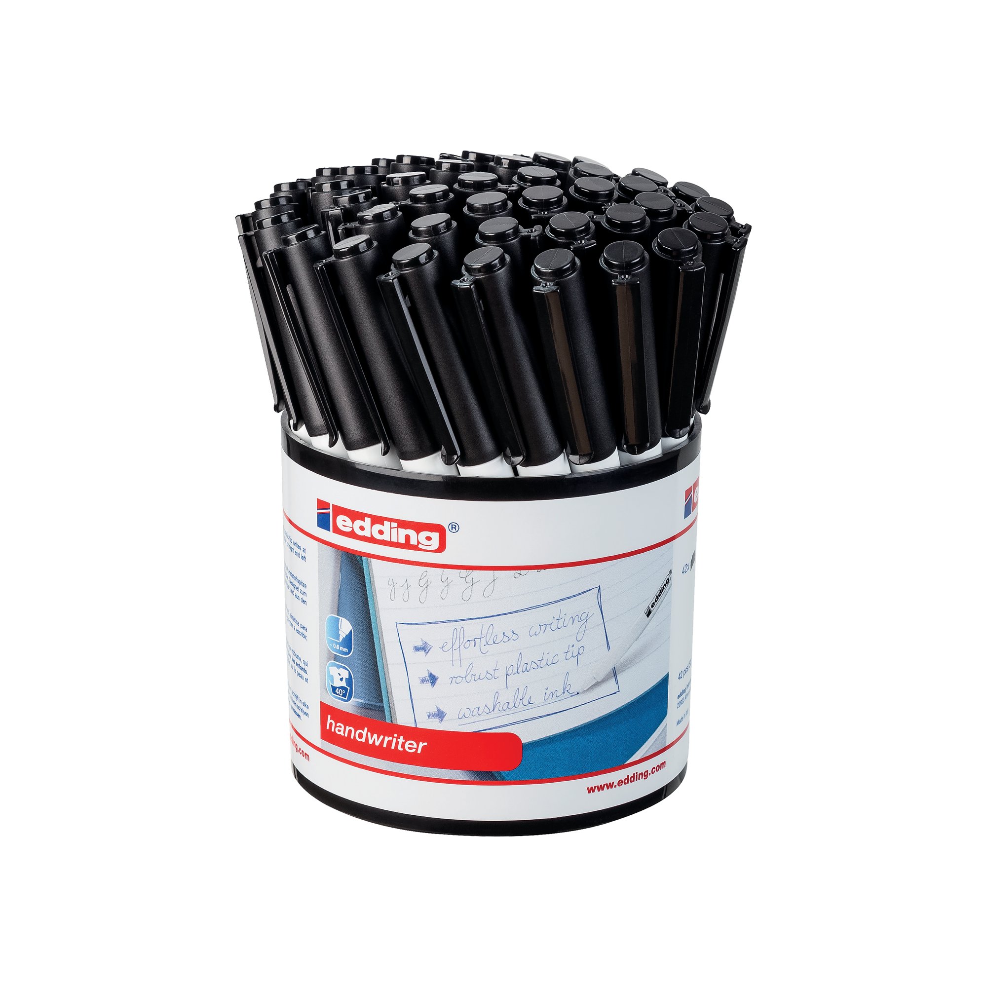 EDDING HANDWRITER PEN BLACK PK42