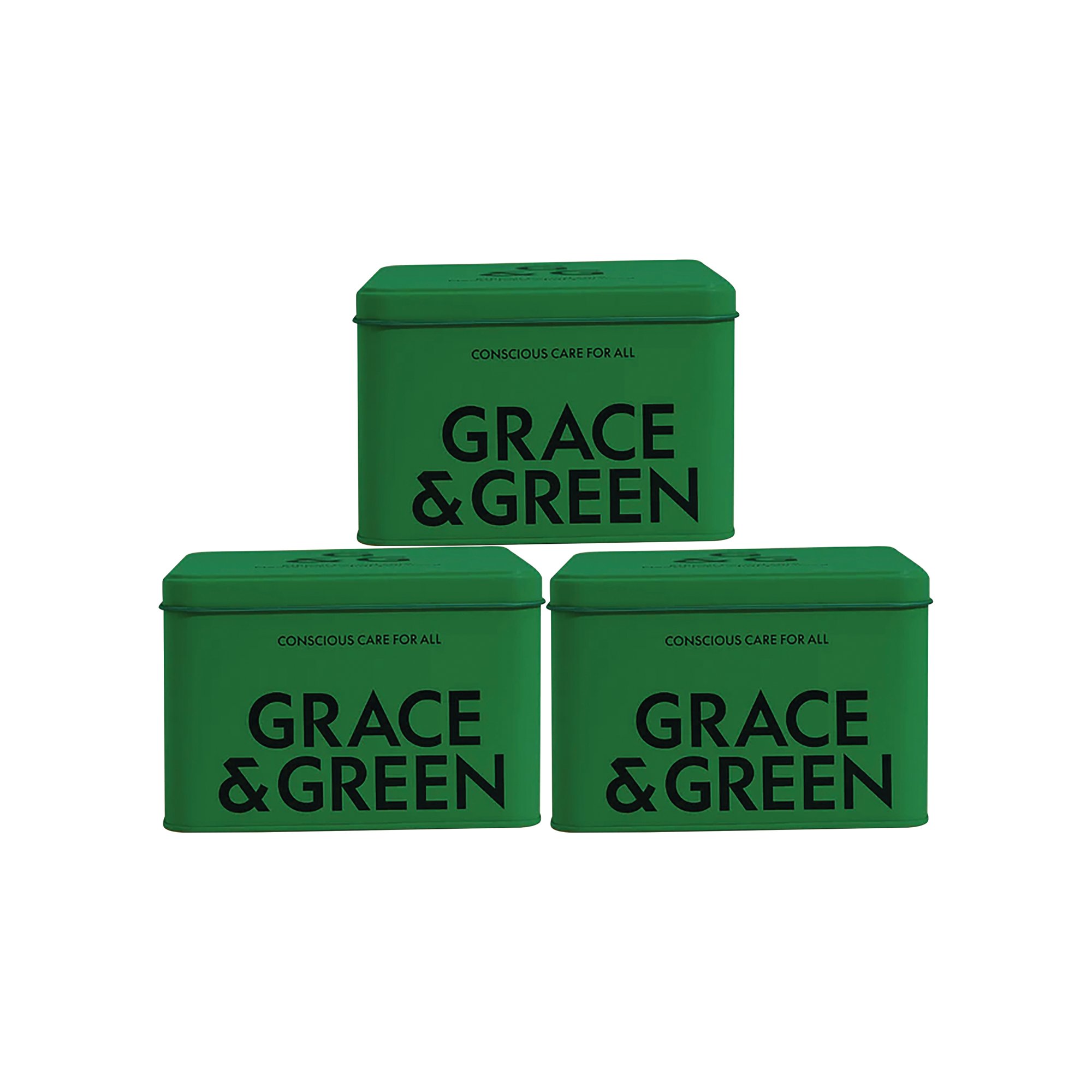 GRACE + GREEN DISPLAY TIN FOREST PK3