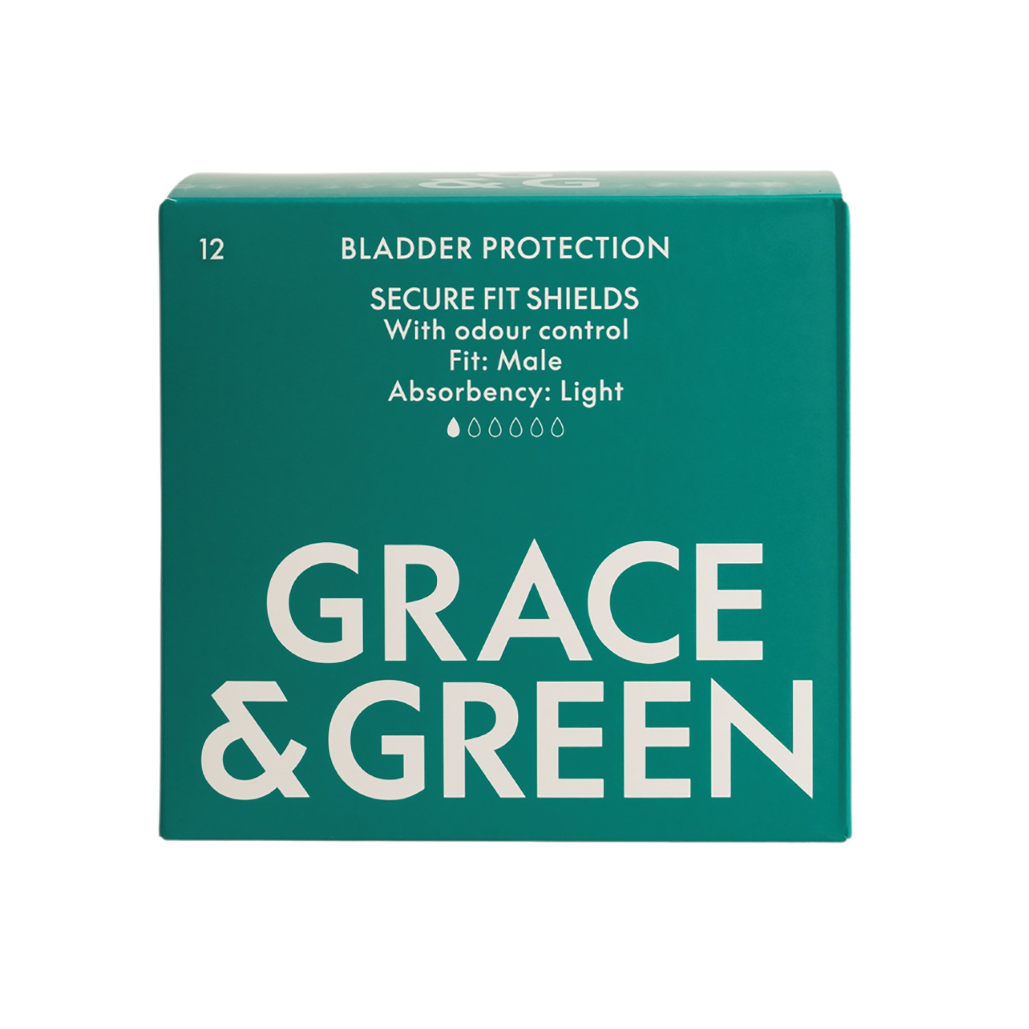 BLADDER SUPPORT SHIELDS LIGHT PK12