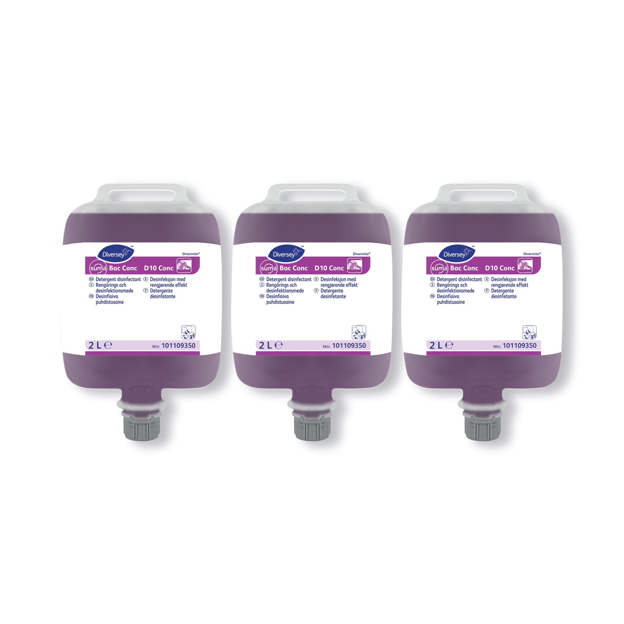 SUMA BAC CONC D10 DISINFECTNT 2L PK3