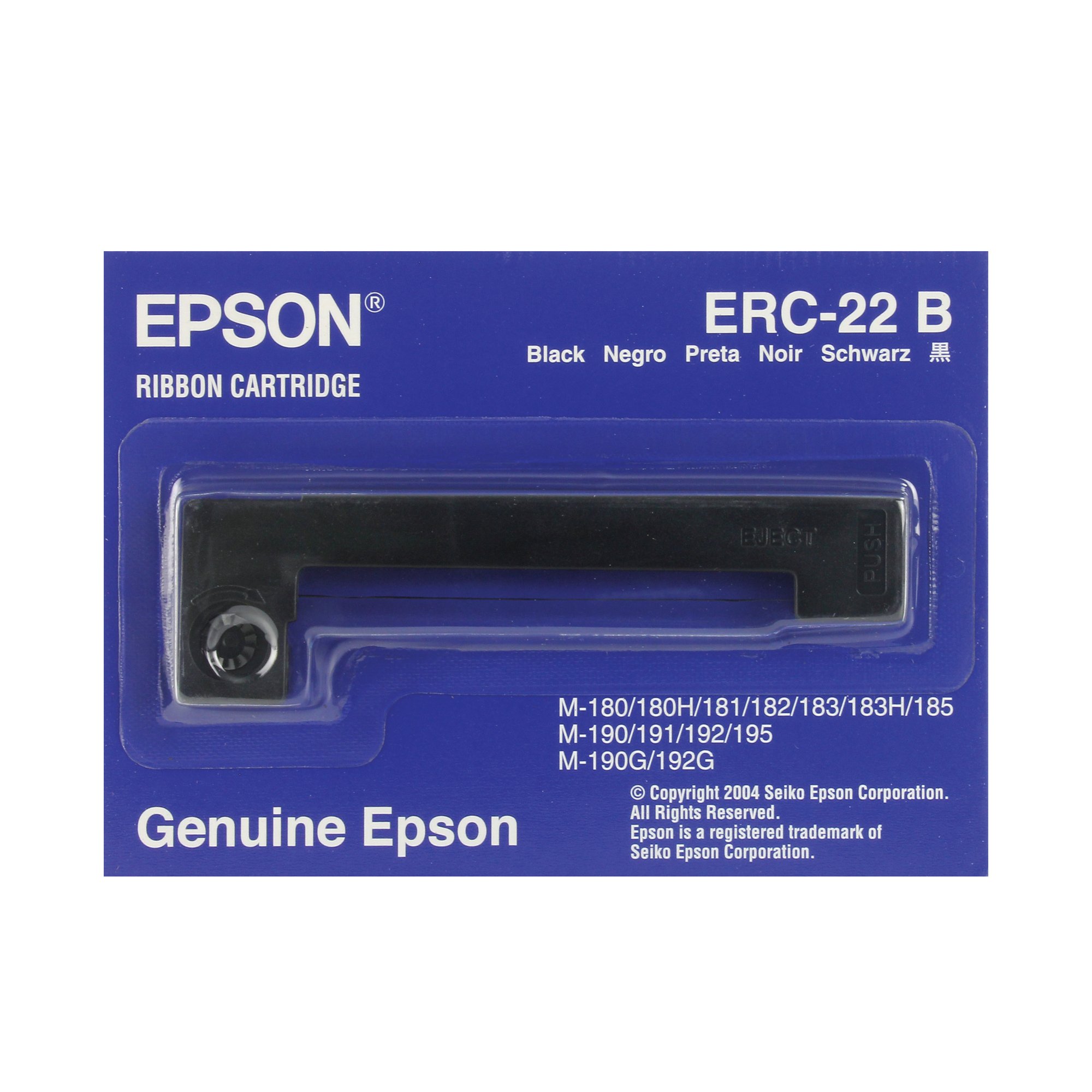 EPSON ERC22B FABRIC RIBBON CART BLK