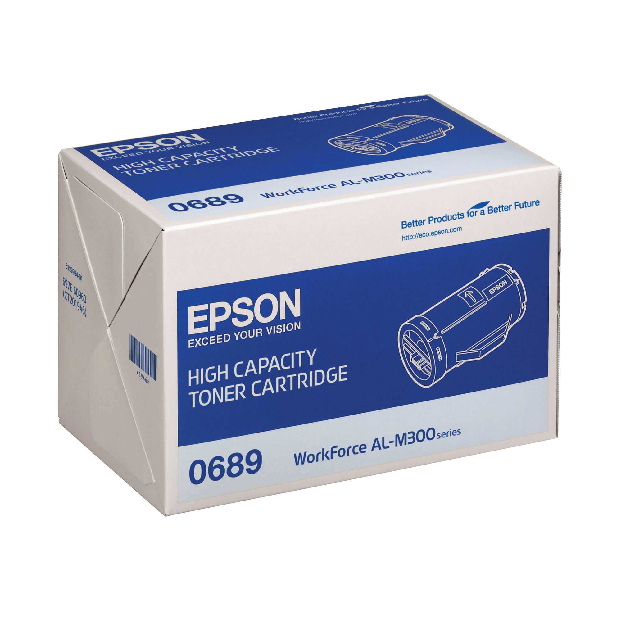EPSON 0689 TONER CARTRIDGE HY BLACK