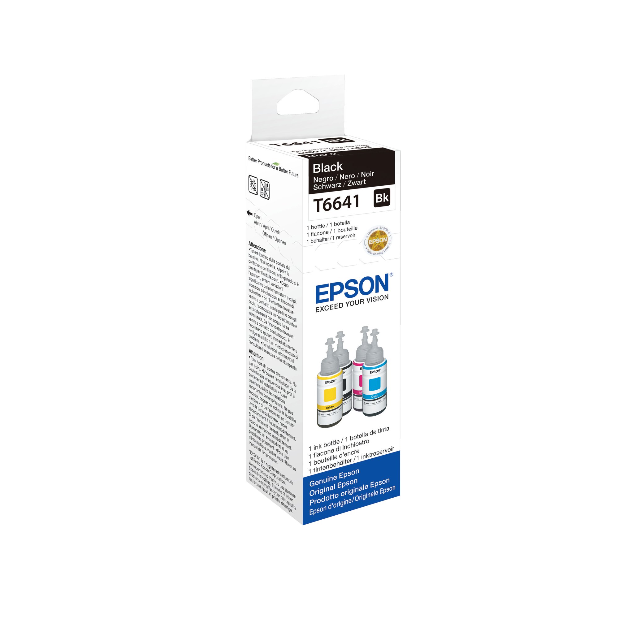EPSON 664 INK BTL ECOTANK 70ML BLK
