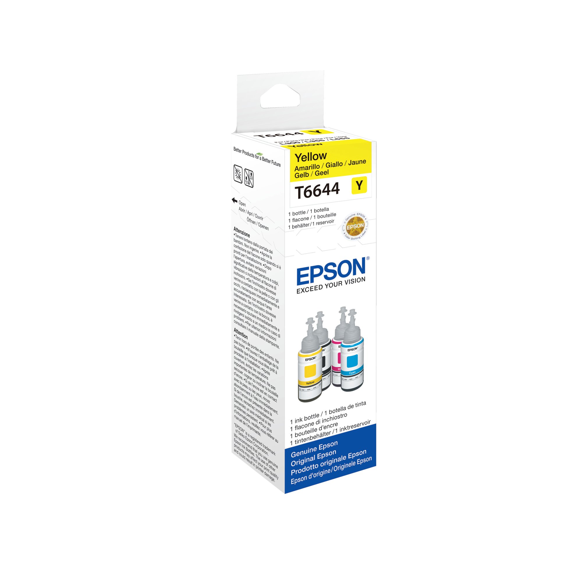 EPSON 664 INK BTL ECOTANK 70ML YLW