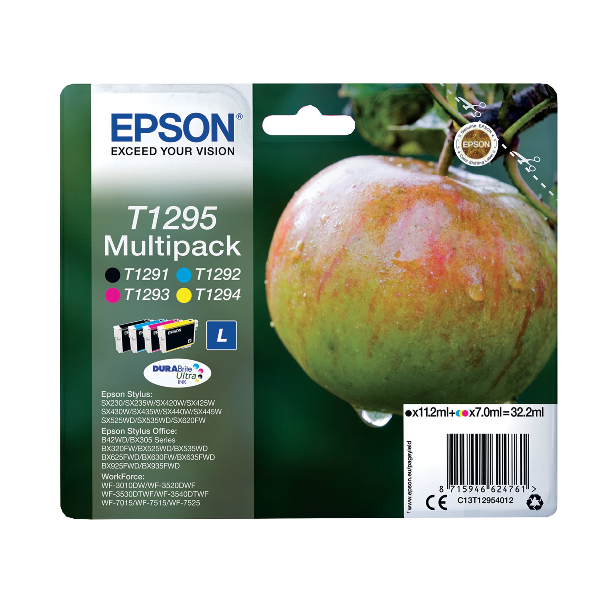 EPSON T1295 INK DURABRITE ULT HY BLK