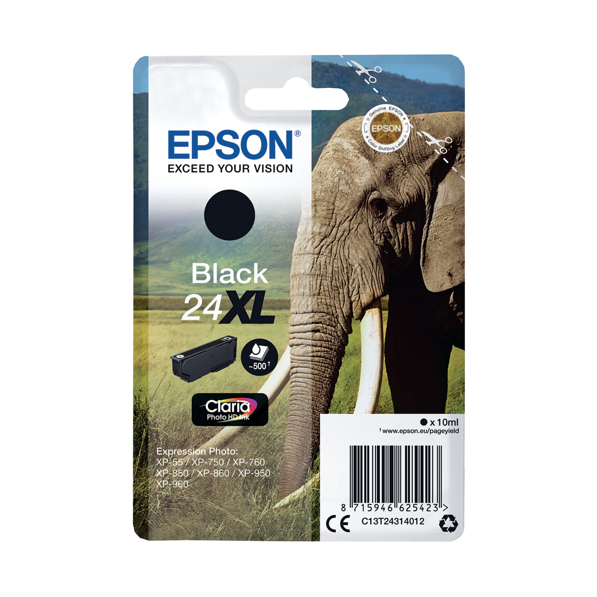 EPSON 24XL INK CARTRIDGE HY BLK