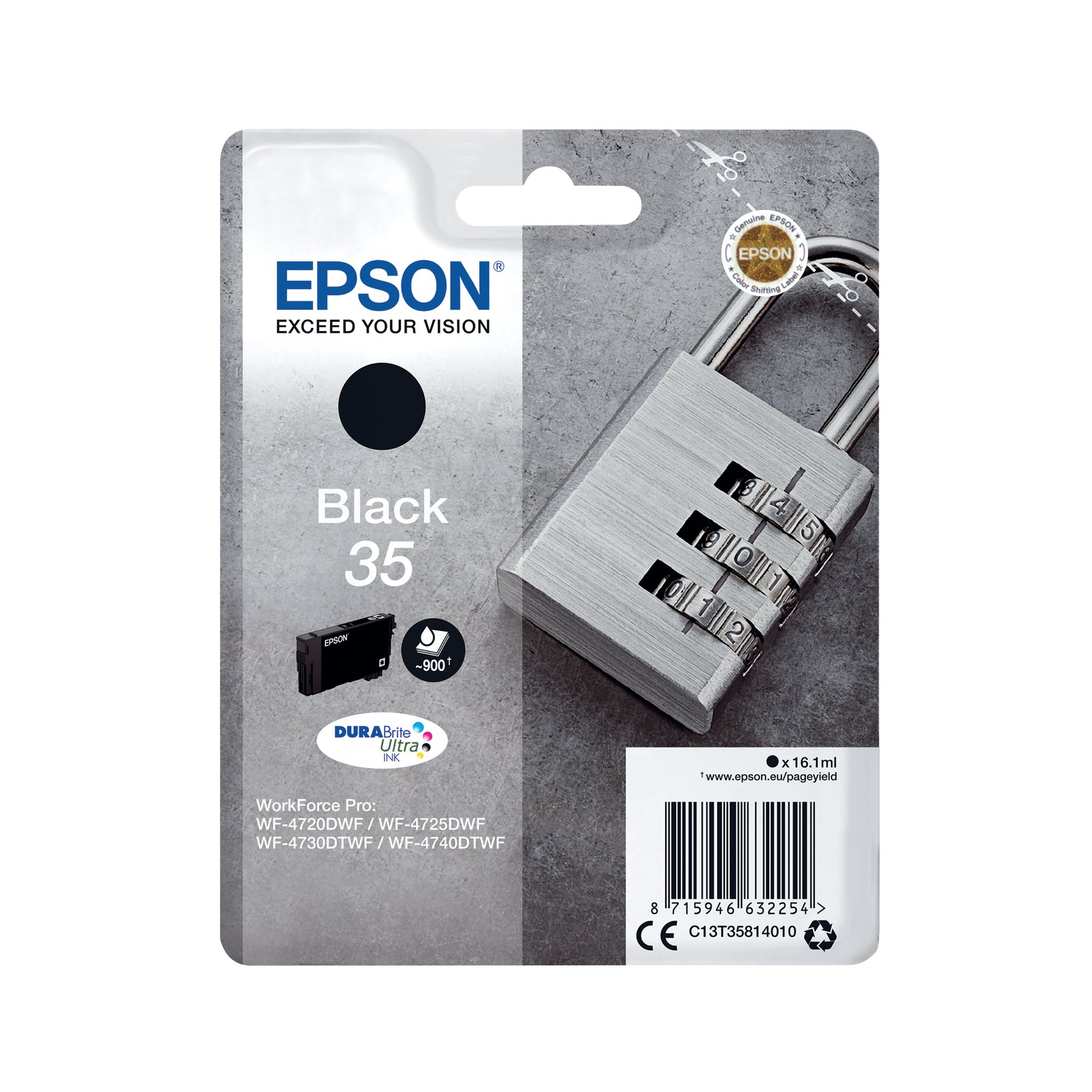 EPSON 35 INK CARTRIDGE BLACK