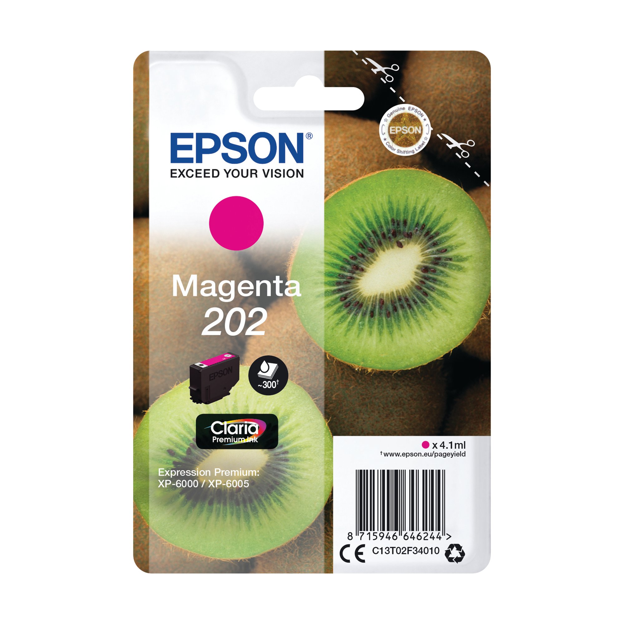 EPSON 202 INK CARTRIDGE MAGENTA
