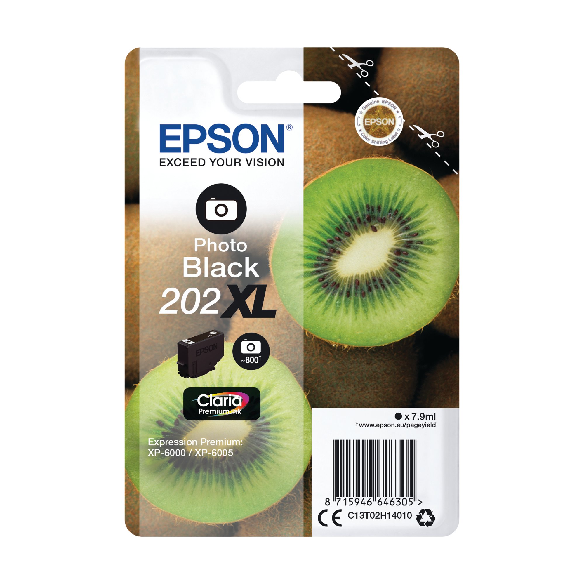 EPSON 202XL INK CART HY PHOTO BLACK