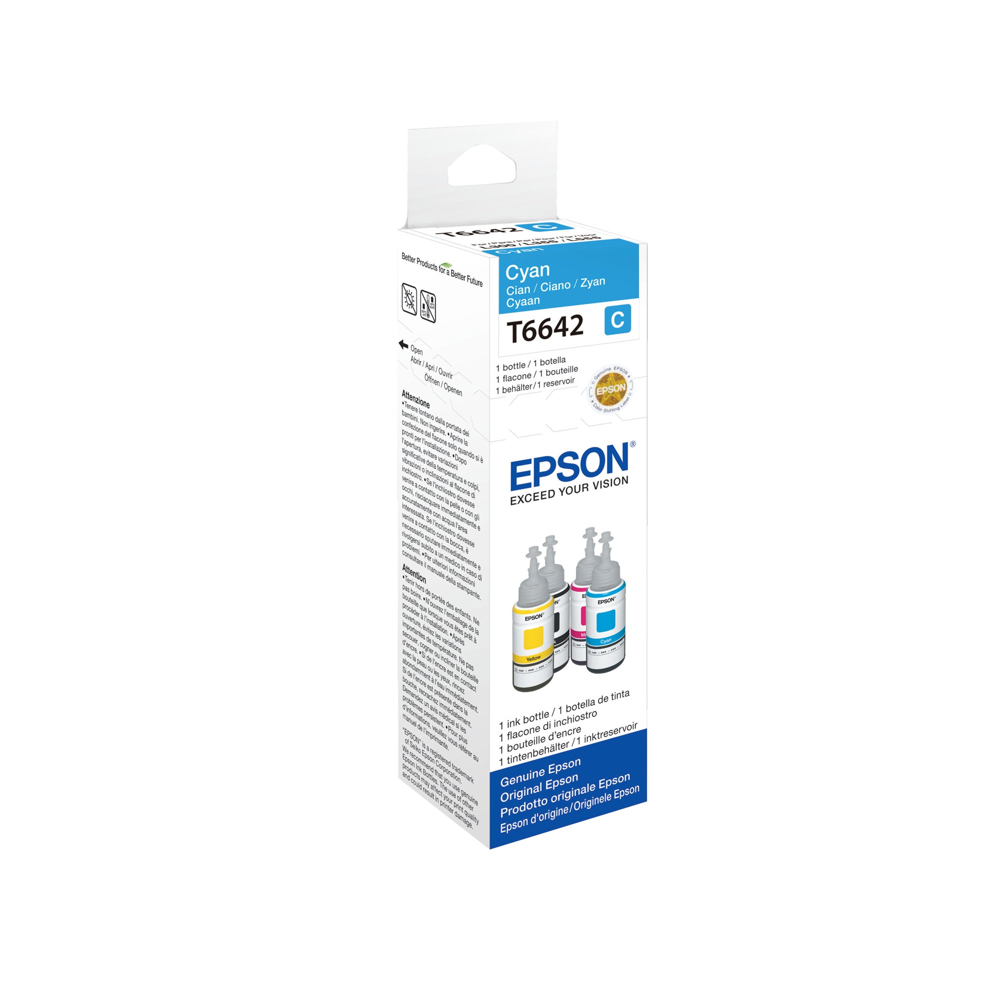 EPSON 664 INK BTL ECOTANK 70ML CY