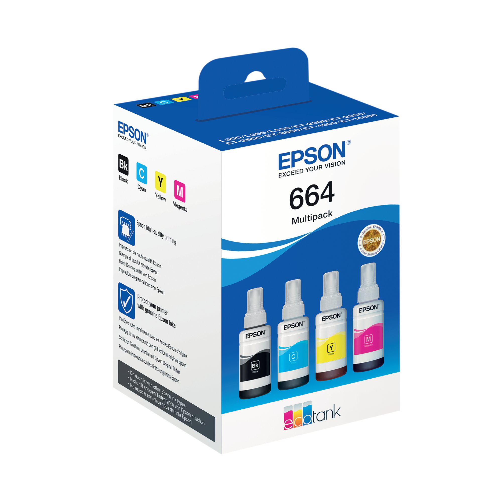 EPSON 664 ECOTANK MULTIPACK CMYK