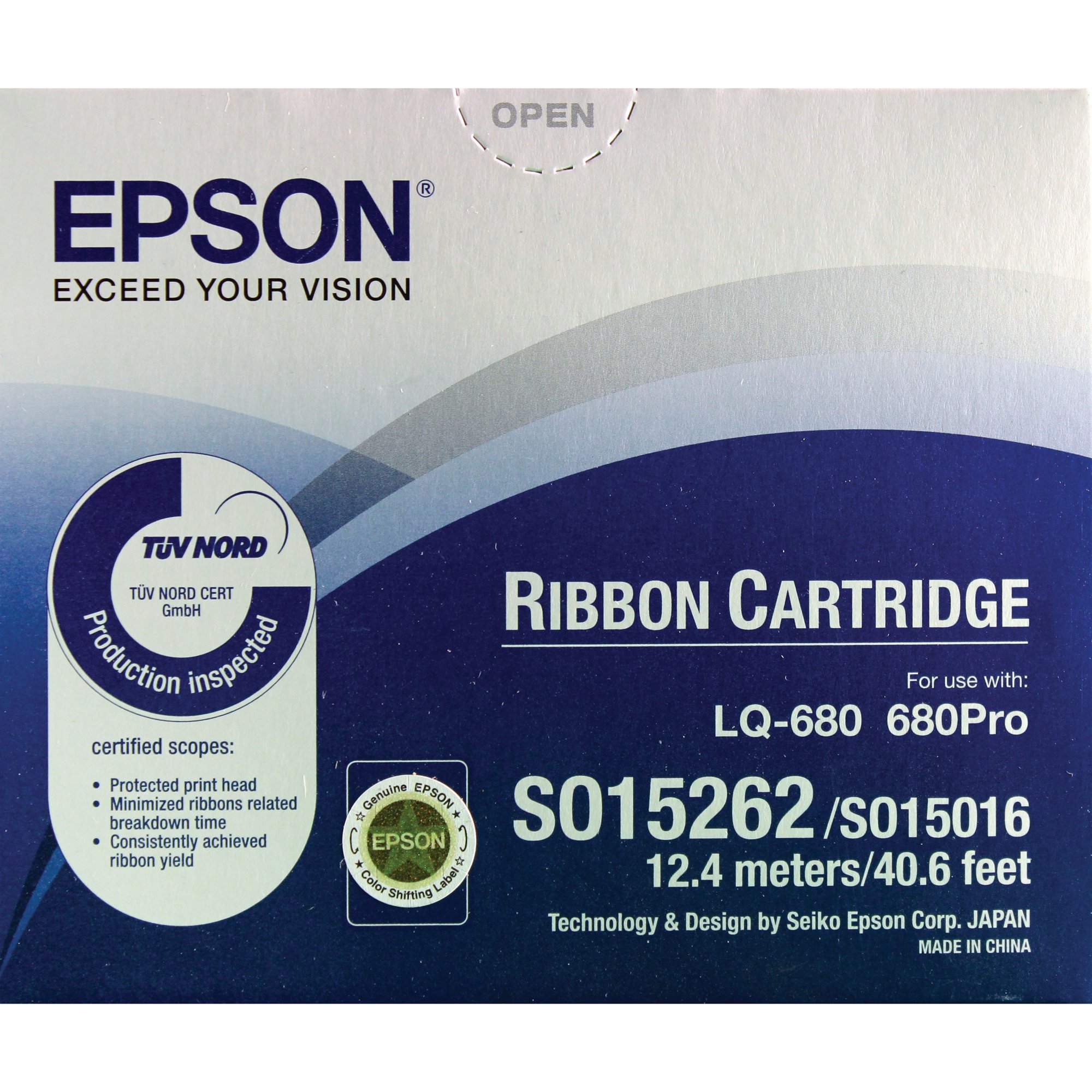 EPSON SIDM RIBBON LQ2550/2500 BLK