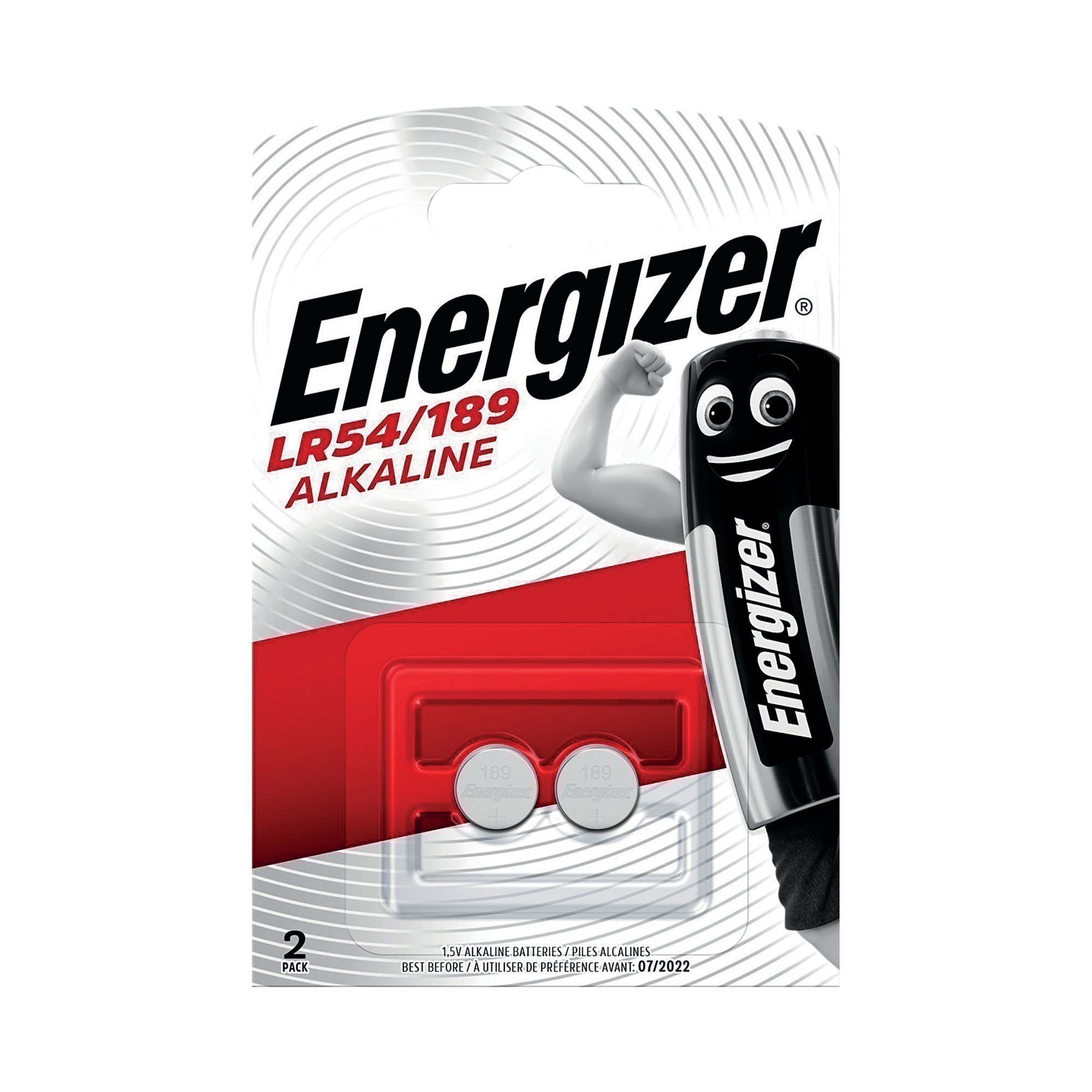 ENERGIZER SPECIALTY BAT 189/LR54 PK2