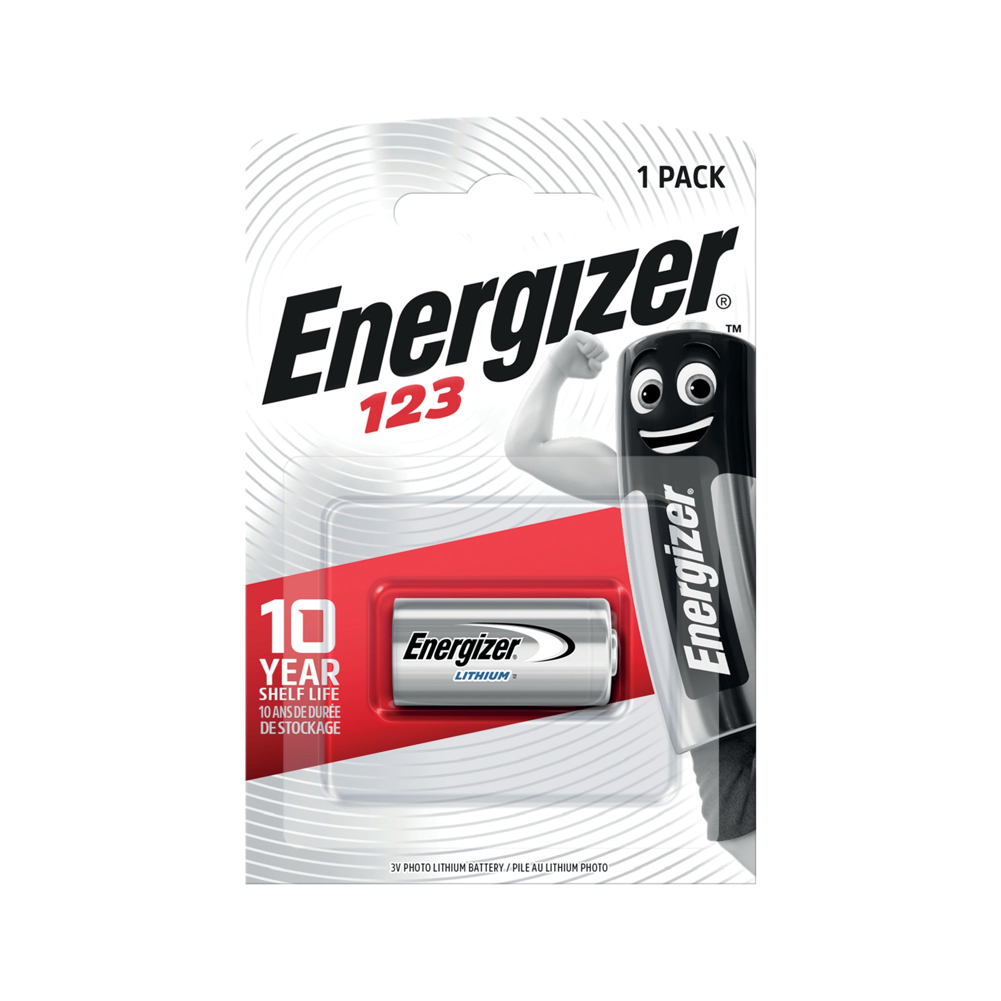 ENERGIZER LITHIUM PHOTO 123 BAT PK2