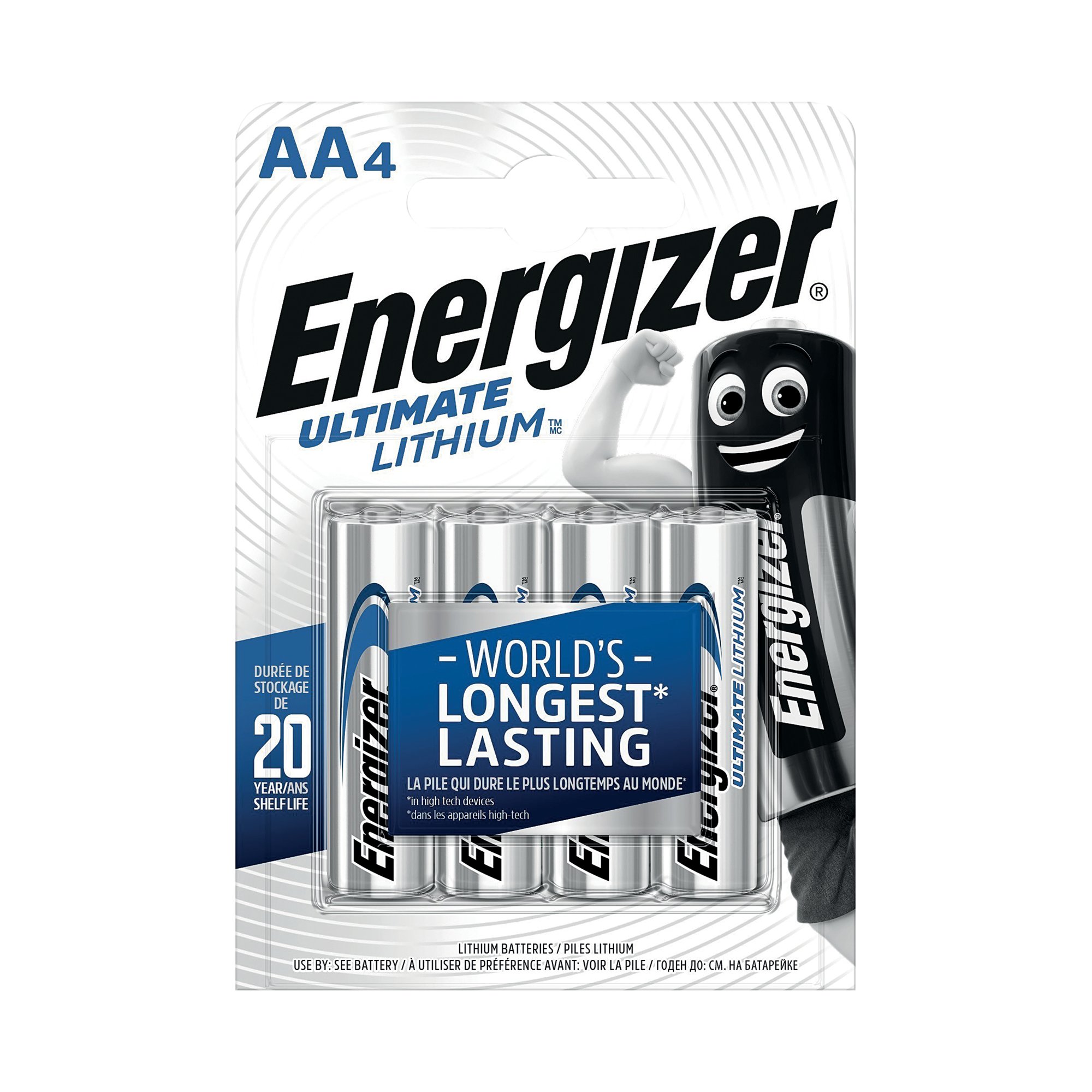 ENERGIZER ULTIMATE AA BATTERY PK4