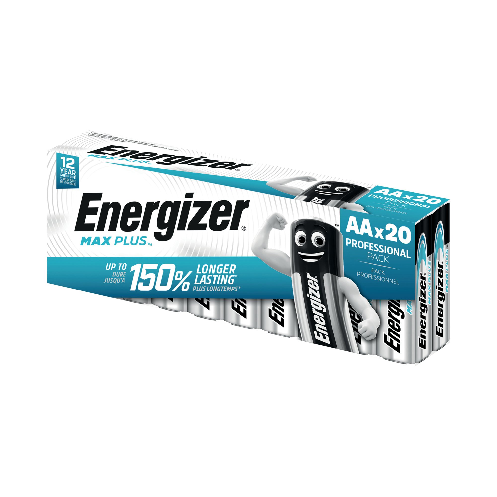 ENERGIZER MAX PLUS AA BATTERIES P20
