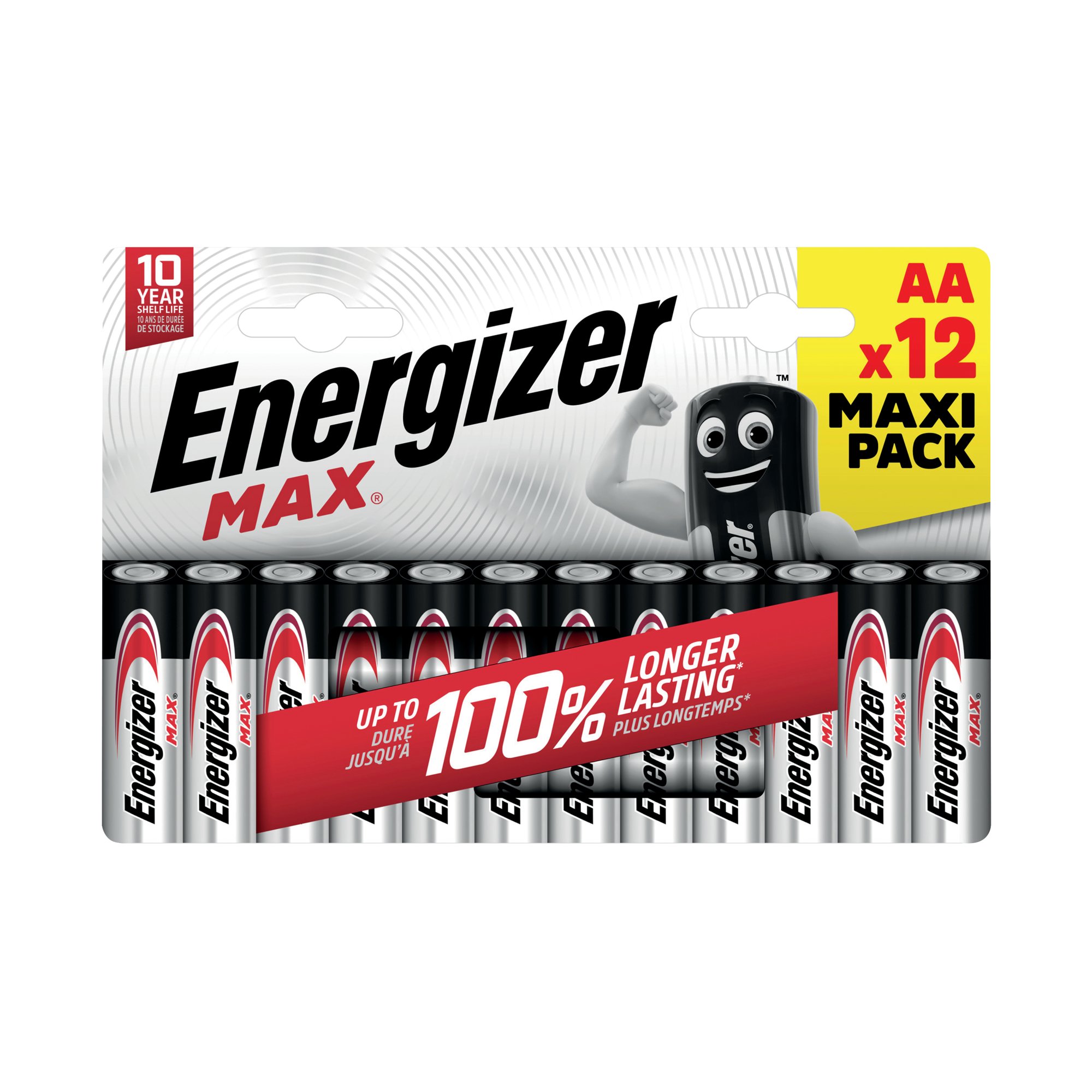 ENERGIZER MAX AA BATTERY PK12