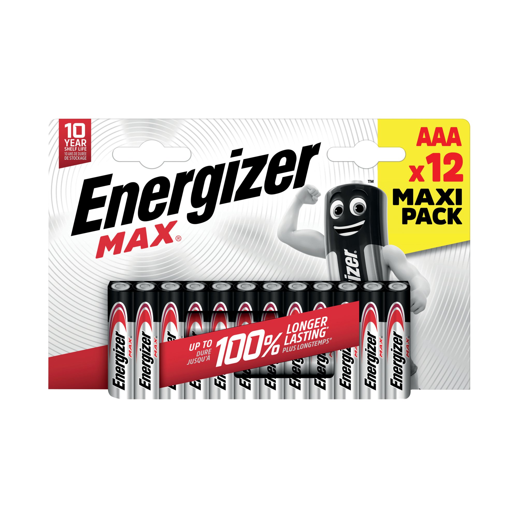 ENERGIZER MAX AAA BATTERY PK12