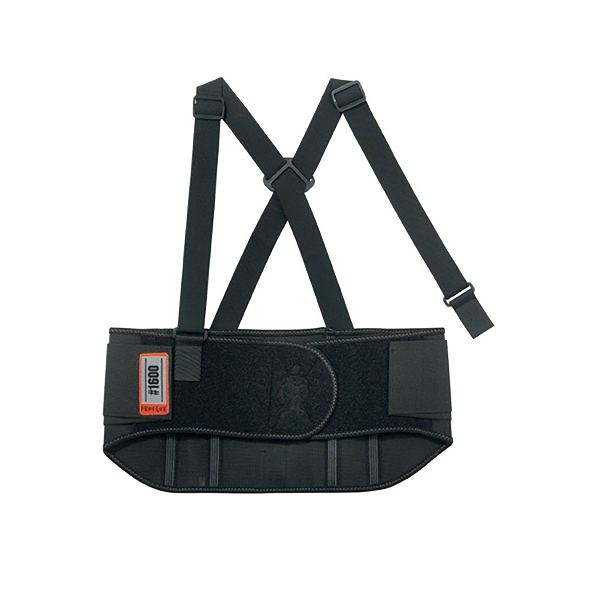 STANDARD ELASTIC BACK SUPP BLACK M
