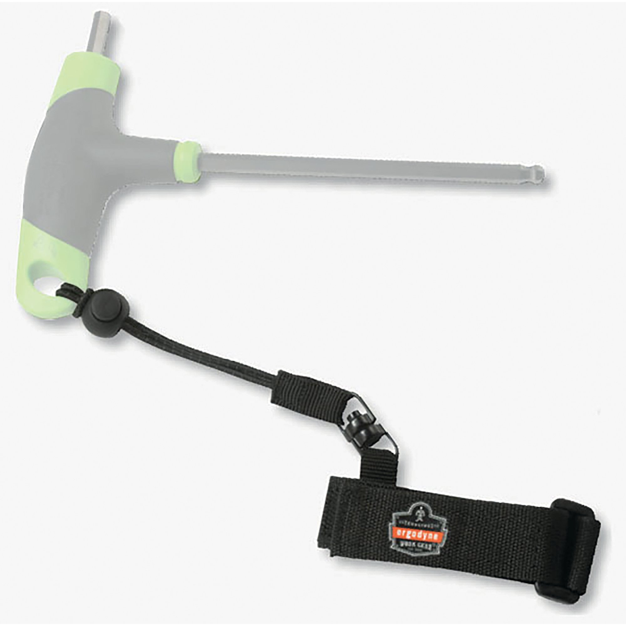 ERGODYNE WRIST TOOL LANYARD BLK S/M