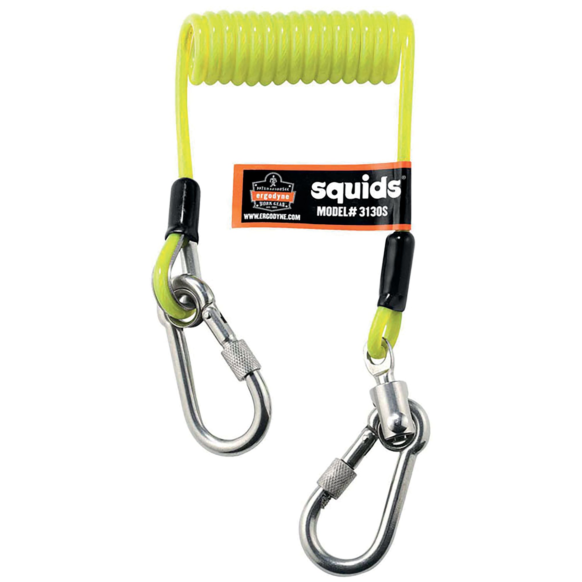 ERGODYNE COIL TOOL LANYARD ORANGE M
