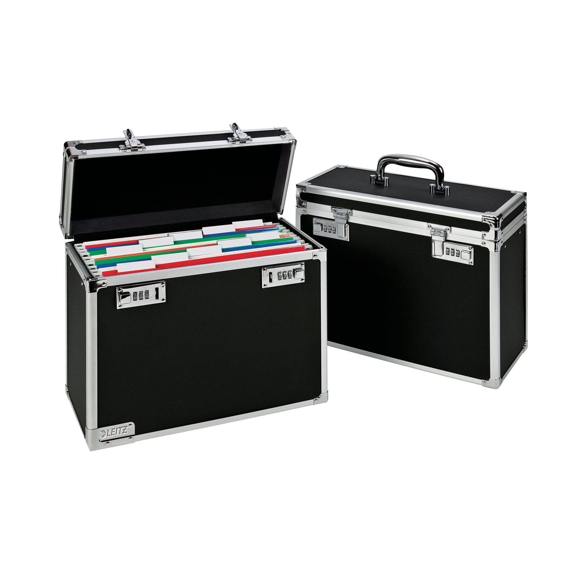 LEITZ PERSONAL FILING CASE BLACK
