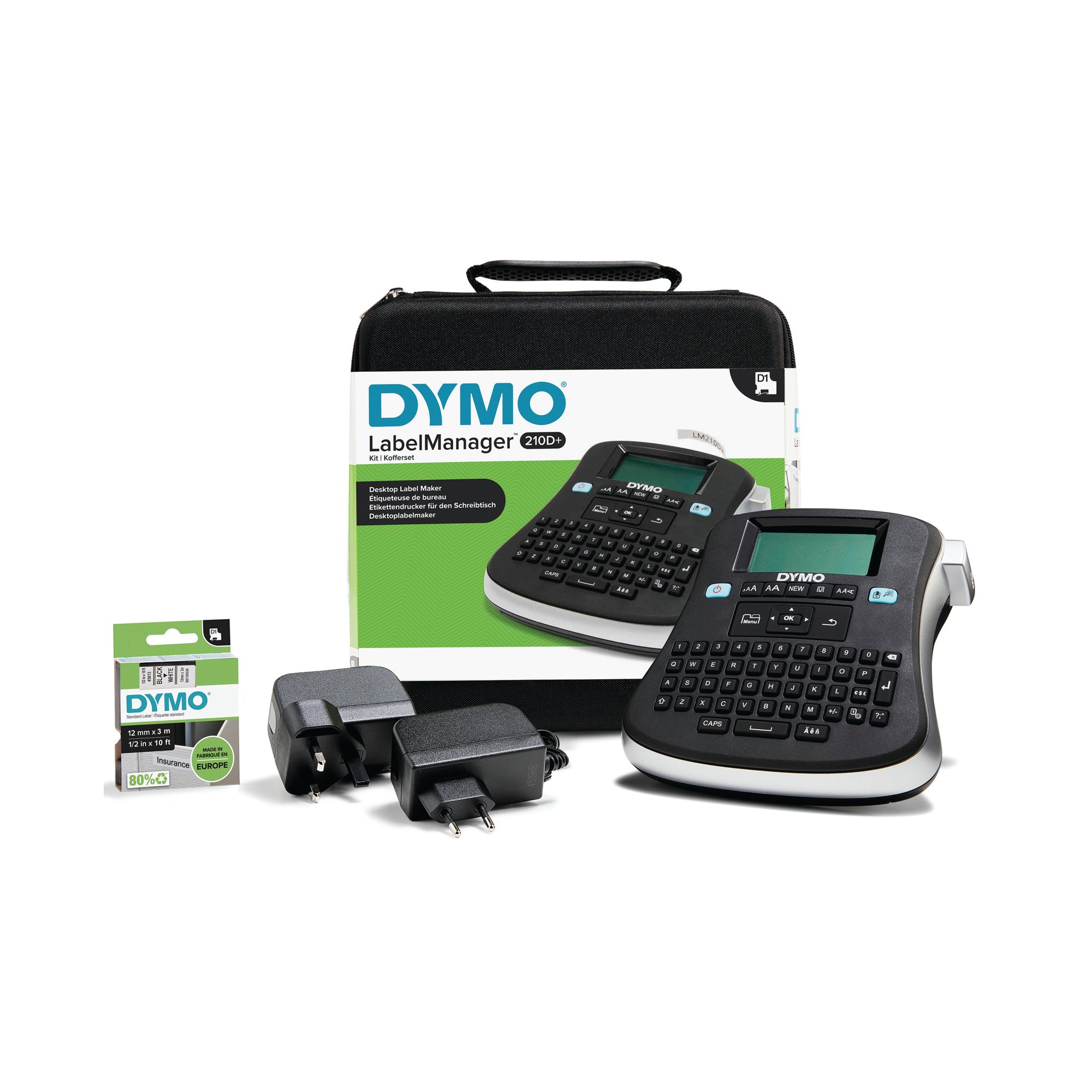 DYMO LABELMANAGER 210 D KIT CASE