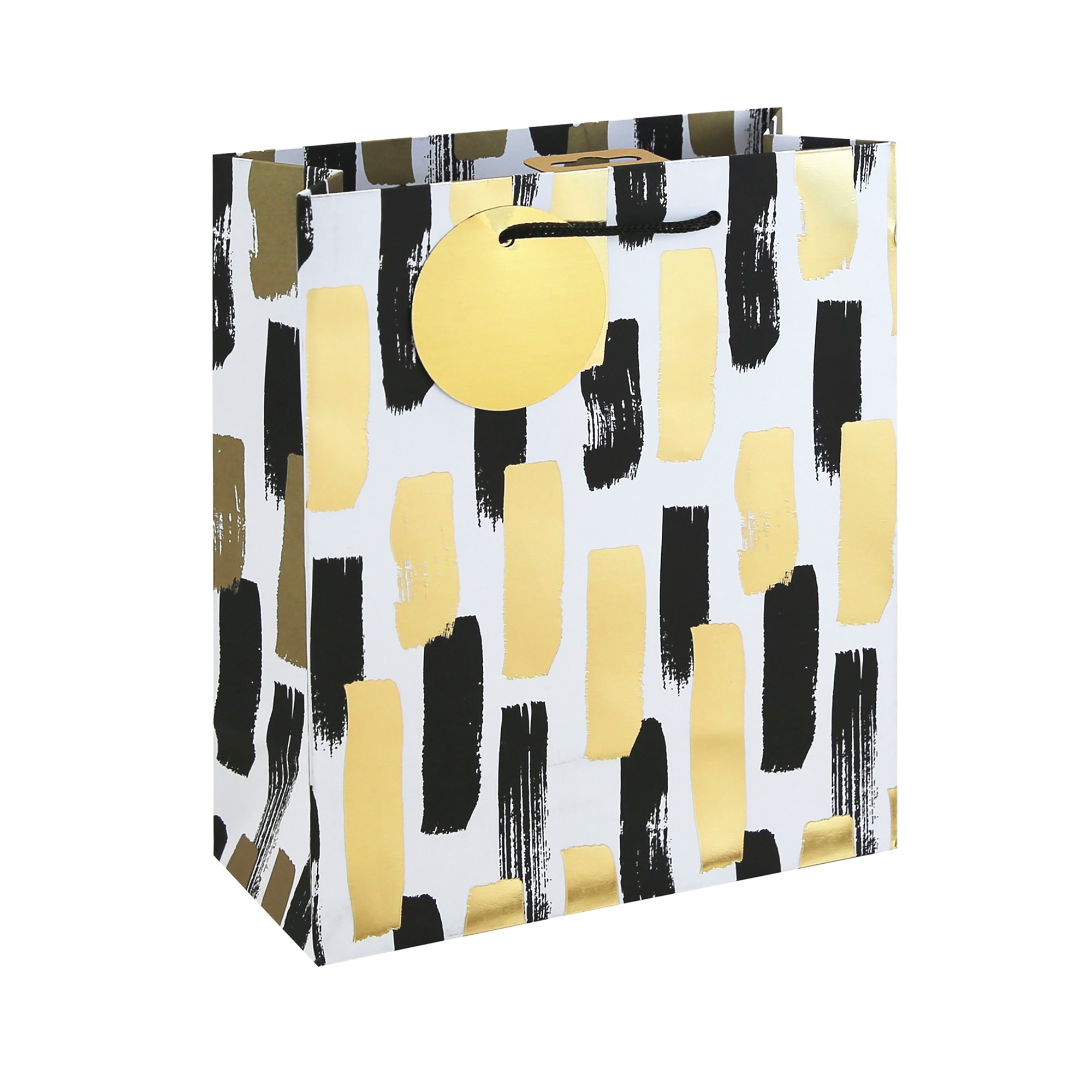 MONO PAINT GIFT BAG MEDIUM WHT PK12