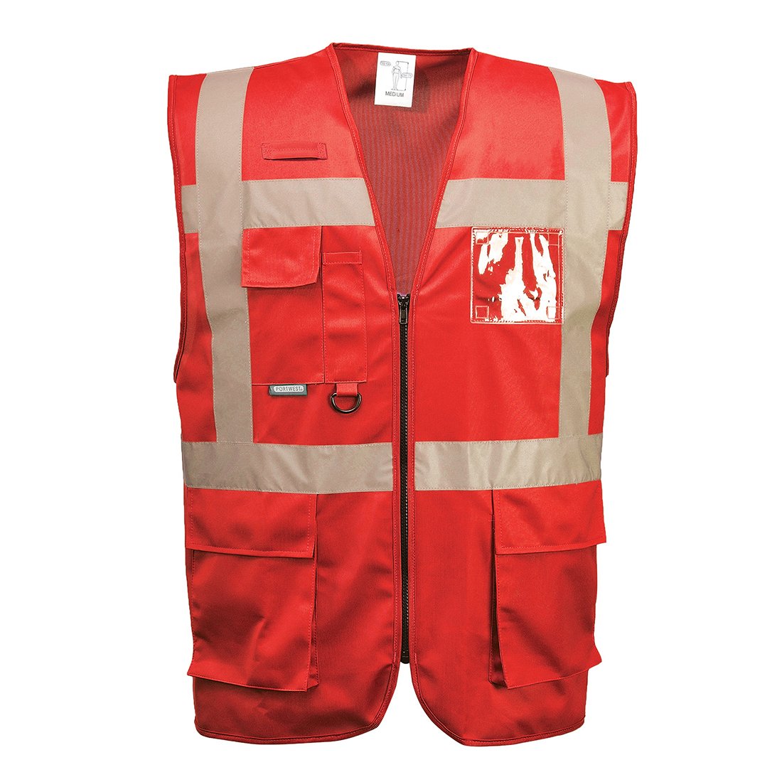 IONA EXECUTIVE VEST RED M PK10