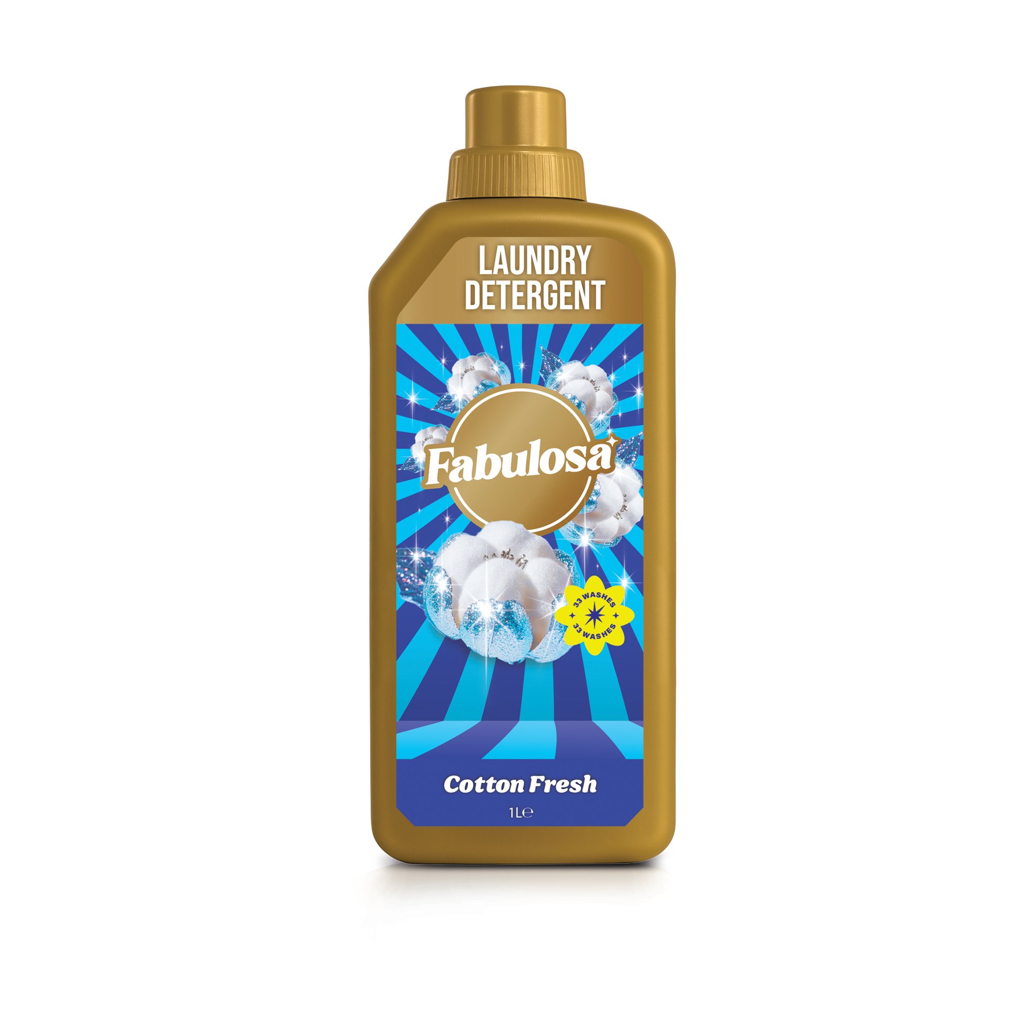 FABULOSA LAUNDRY DETERG COTT 1L PK12