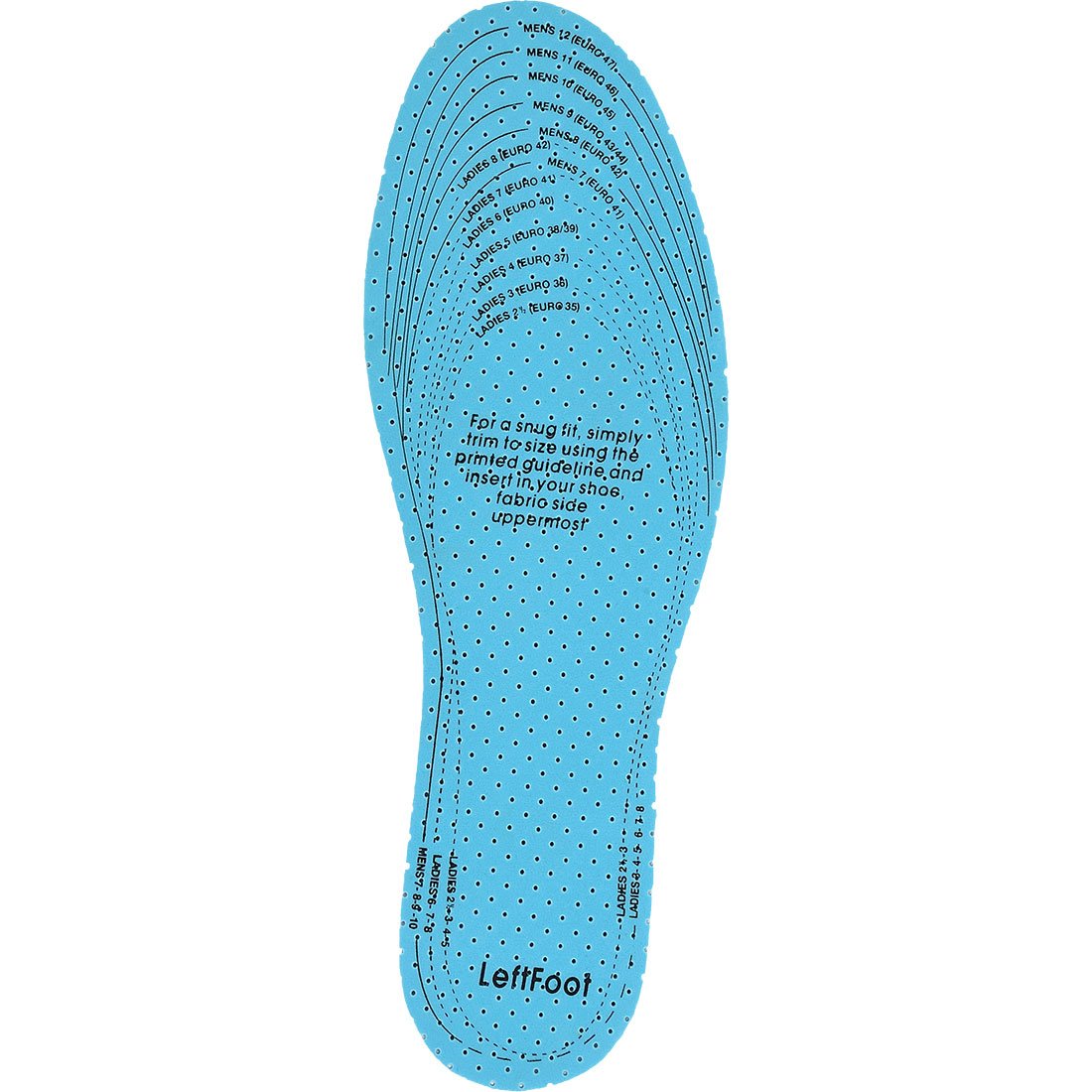 ACTIFRESH INSOLE WHITE PK50