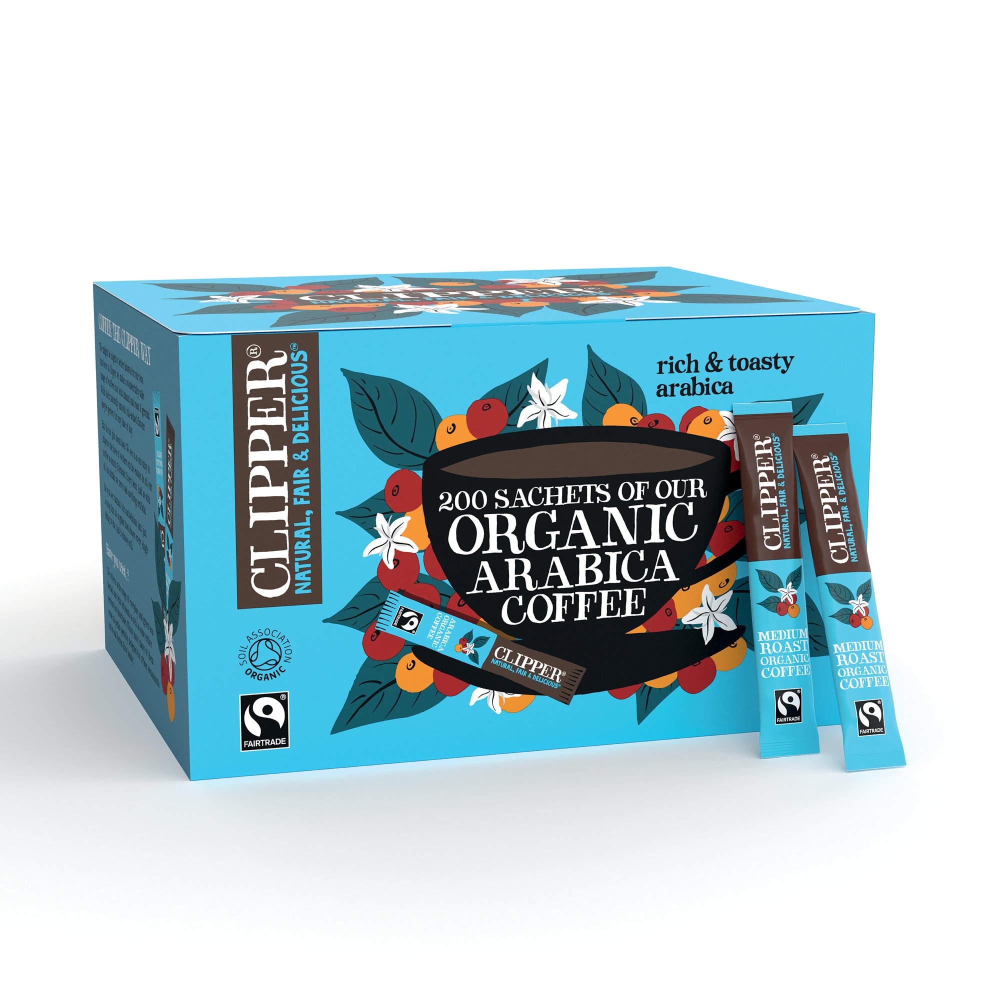 CLIPPER ORG FT COFFEE STICK P200