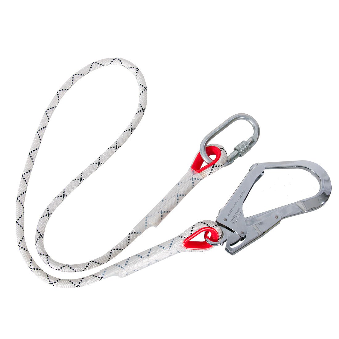 KERNMANTLE 1.5M REST LANYARD WHT