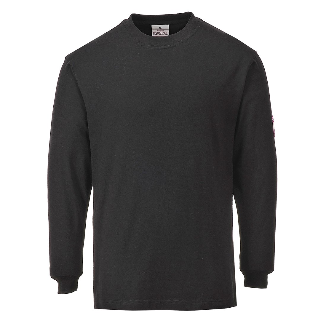 FR ANTI-STATIC L/S TSHIRT BLK M