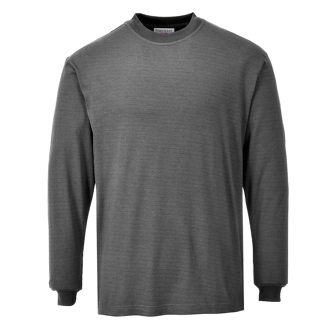 FR ANTI-STATIC L/S TSHIRT GRY L